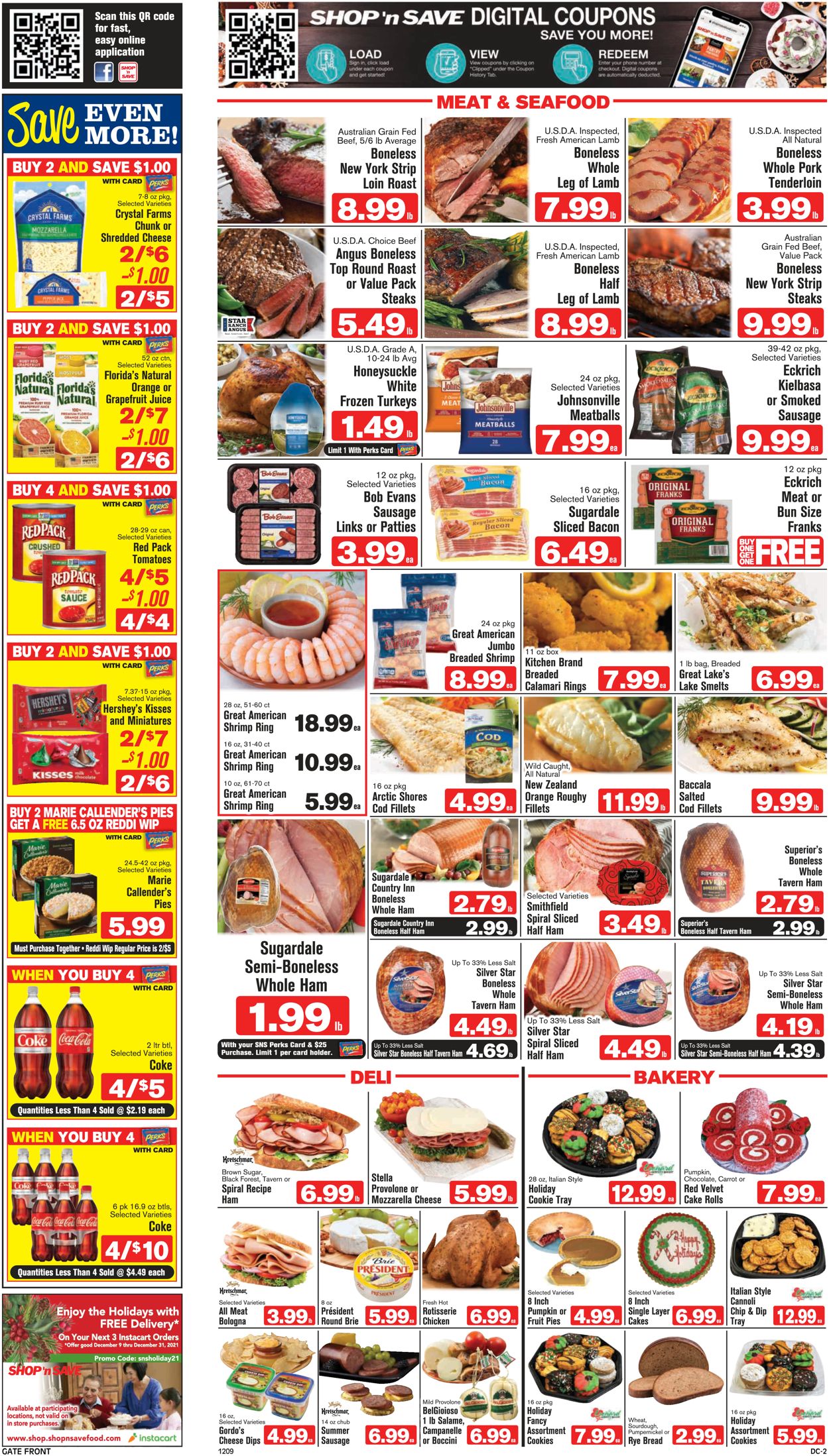 Shop ‘n Save Weekly Ad Circular - valid 12/09-12/15/2021 (Page 2)