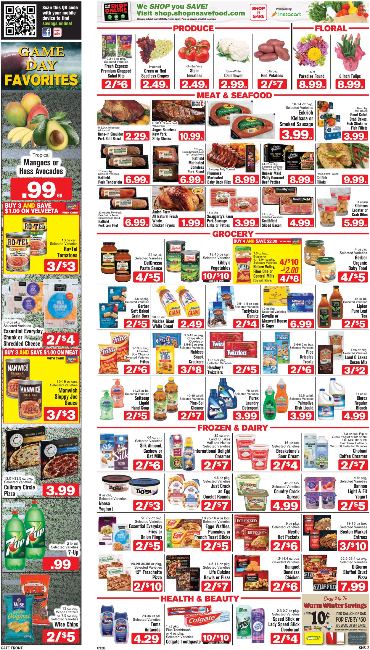 Shop ‘n Save Weekly Ad Circular - valid 01/20-01/26/2022 (Page 2)