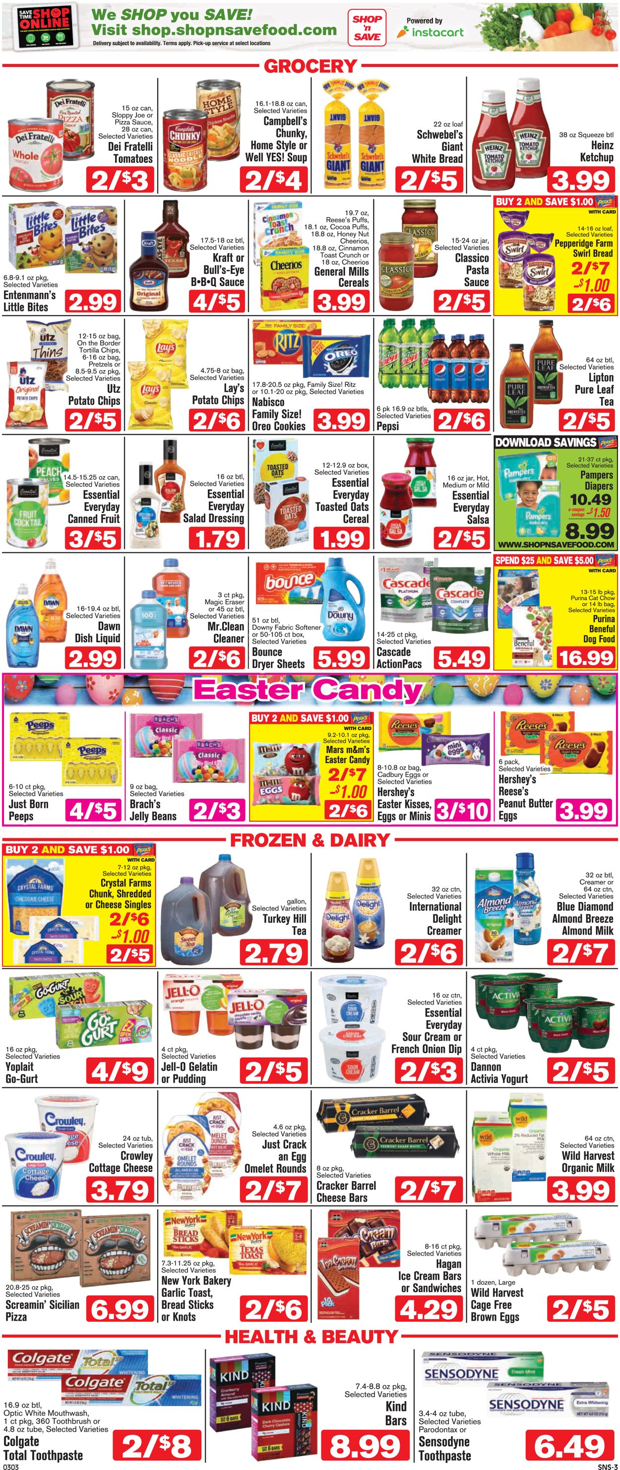 Shop ‘n Save Weekly Ad Circular - valid 03/03-03/09/2022 (Page 3)
