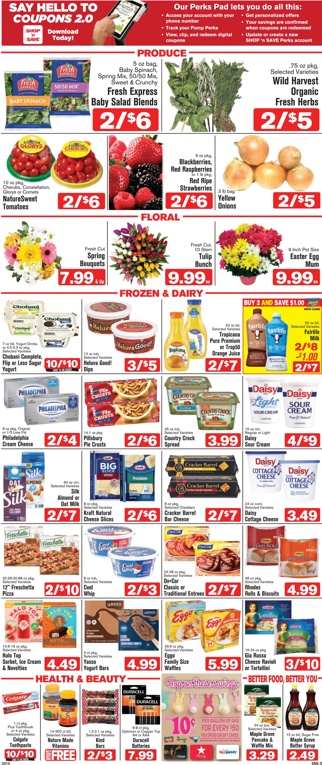 Shop ‘n Save Weekly Ad Circular - valid 04/14-04/20/2022 (Page 3)