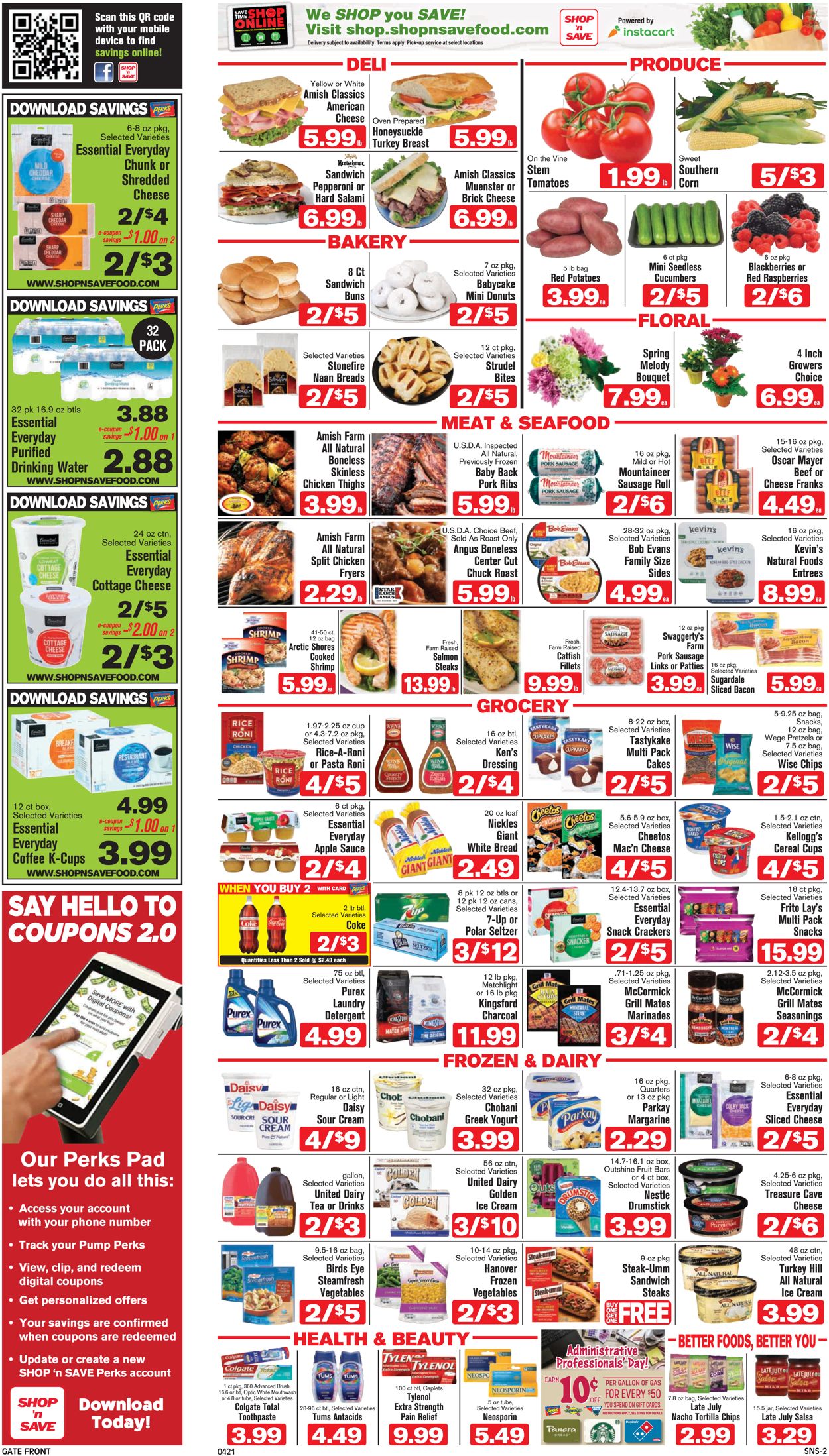 Shop ‘n Save Weekly Ad Circular - valid 04/21-04/27/2022 (Page 2)