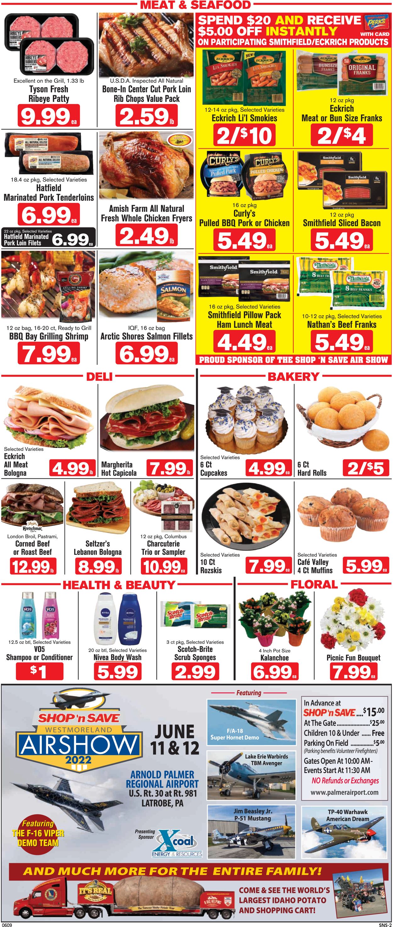 Shop ‘n Save Weekly Ad Circular - valid 06/09-06/15/2022 (Page 2)