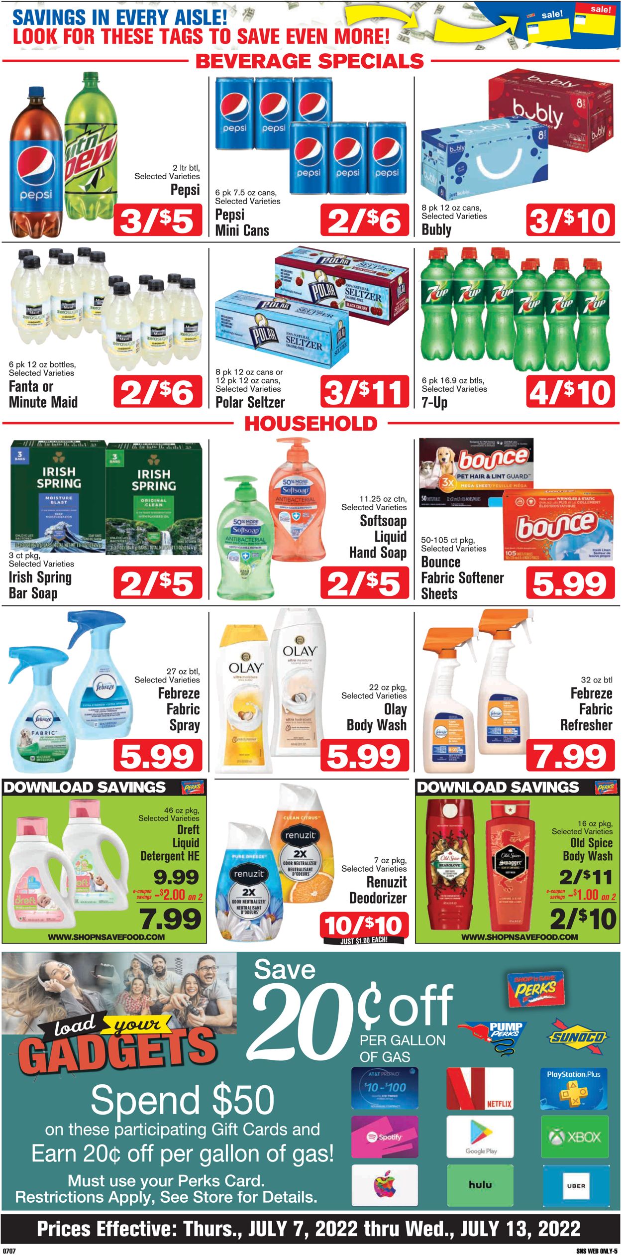 Shop ‘n Save Weekly Ad Circular - valid 07/07-07/13/2022 (Page 7)