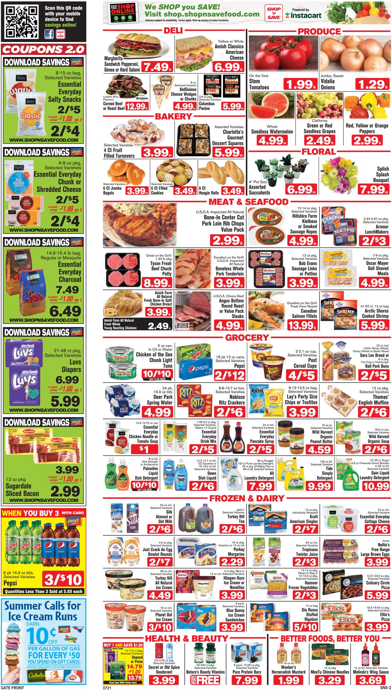 Shop ‘n Save Weekly Ad Circular - valid 07/21-07/27/2022 (Page 2)