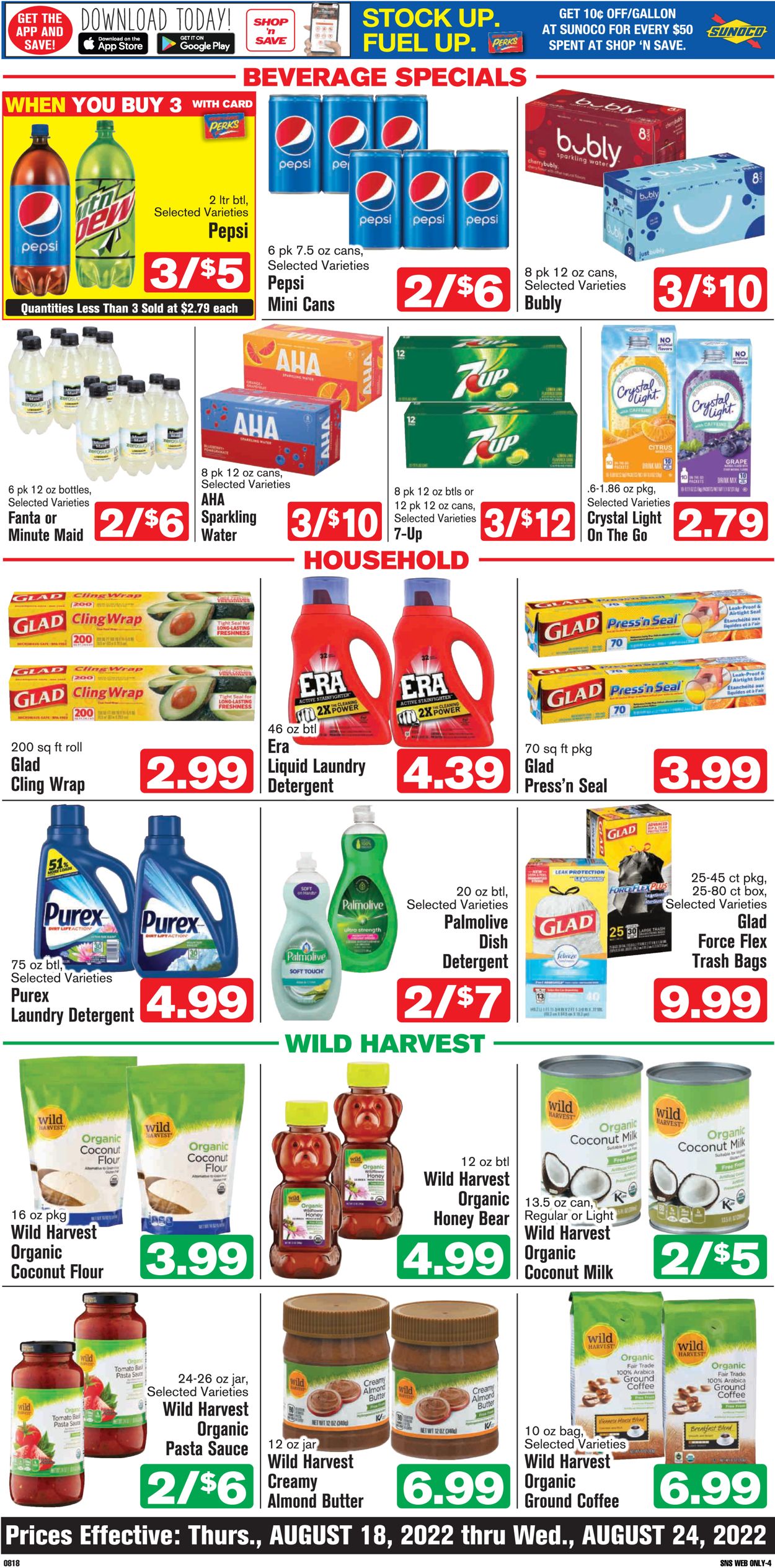 Shop ‘n Save Weekly Ad Circular - valid 08/18-08/24/2022 (Page 6)