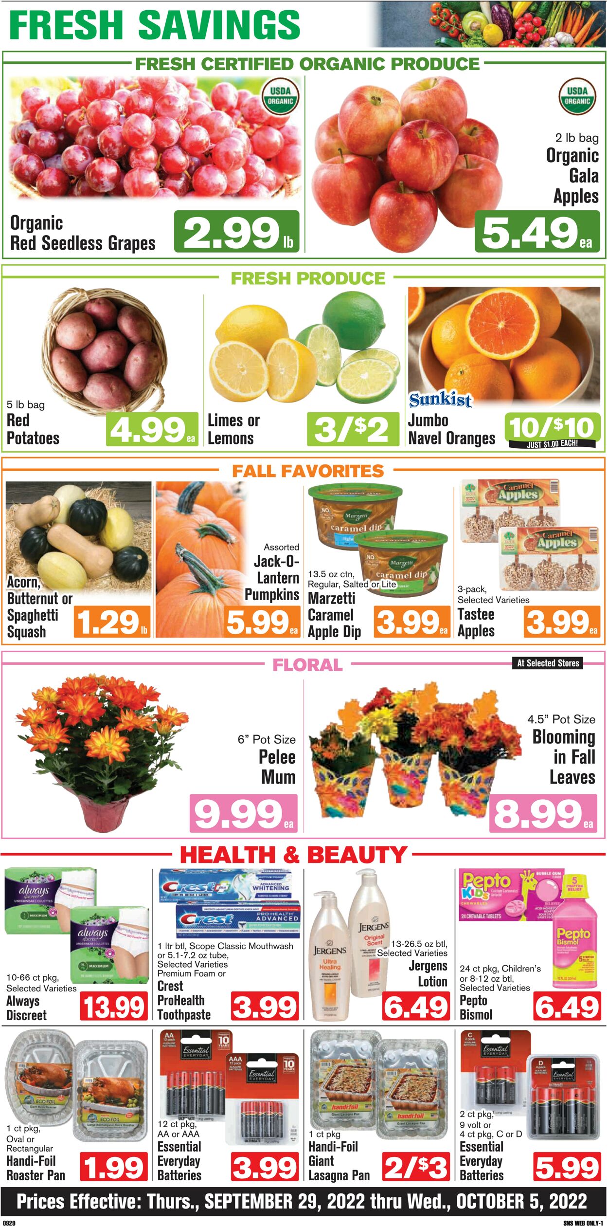 Shop ‘n Save Weekly Ad Circular - valid 09/29-10/05/2022 (Page 3)