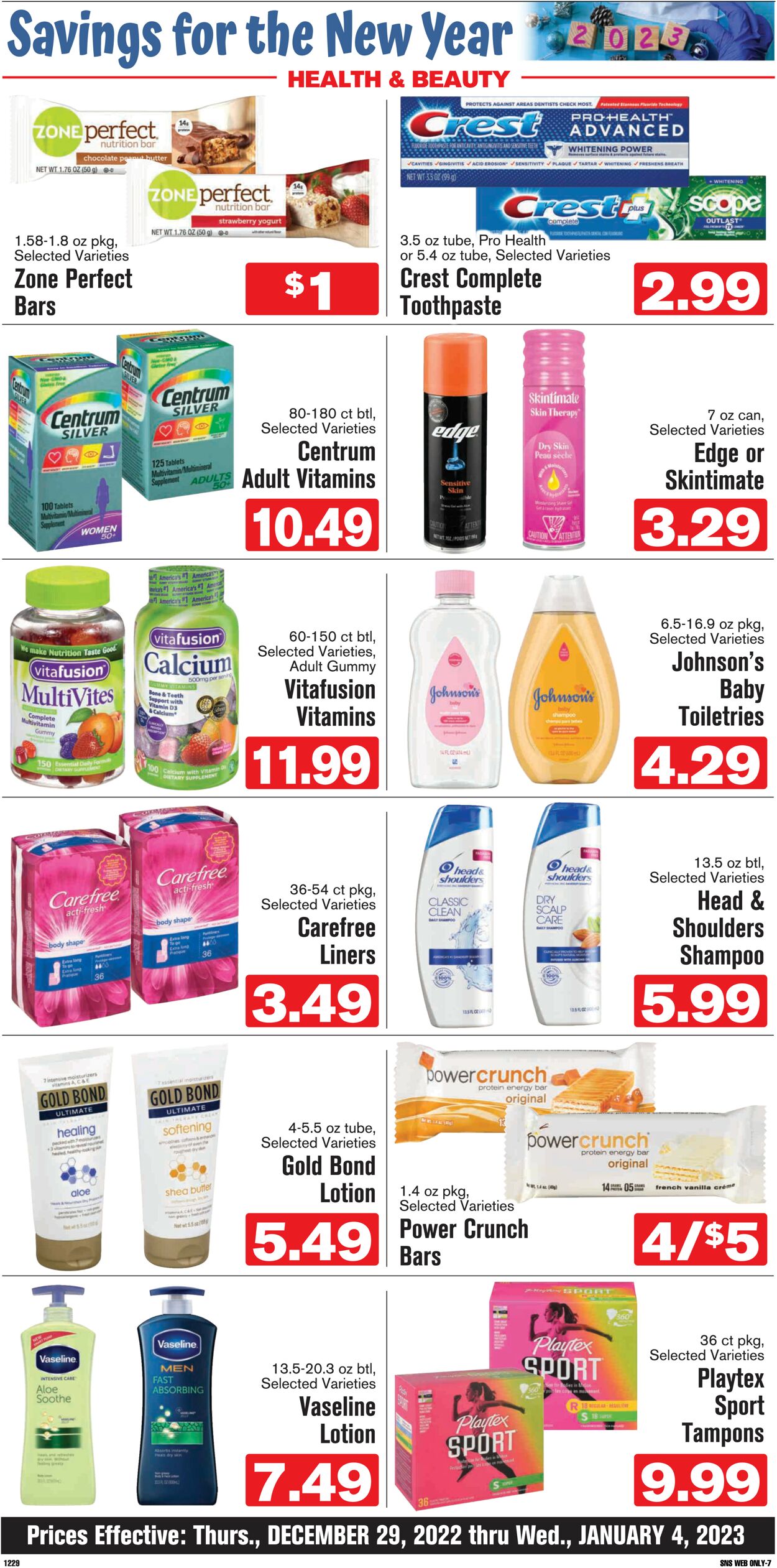 Shop ‘n Save Weekly Ad Circular - valid 12/29-01/04/2023 (Page 9)