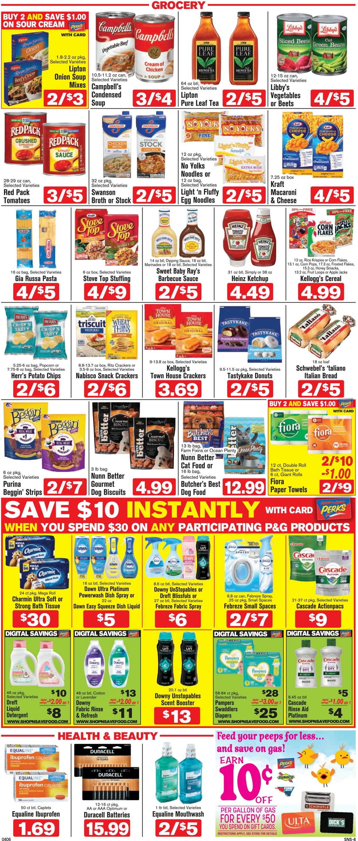 Shop ‘n Save Weekly Ad Circular - valid 04/06-04/12/2023 (Page 4)