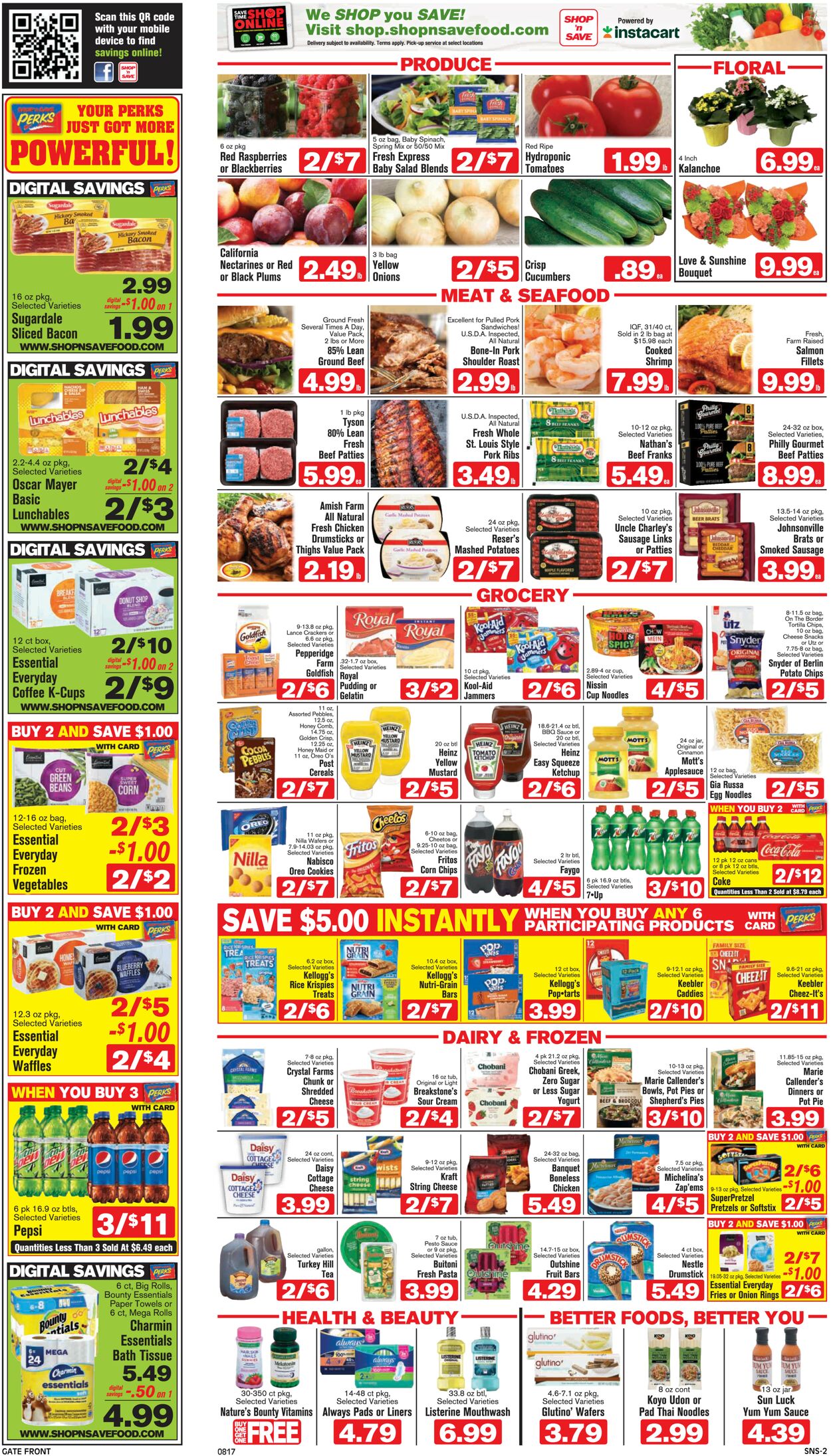 Shop ‘n Save Weekly Ad Circular - valid 08/17-08/23/2023 (Page 2)