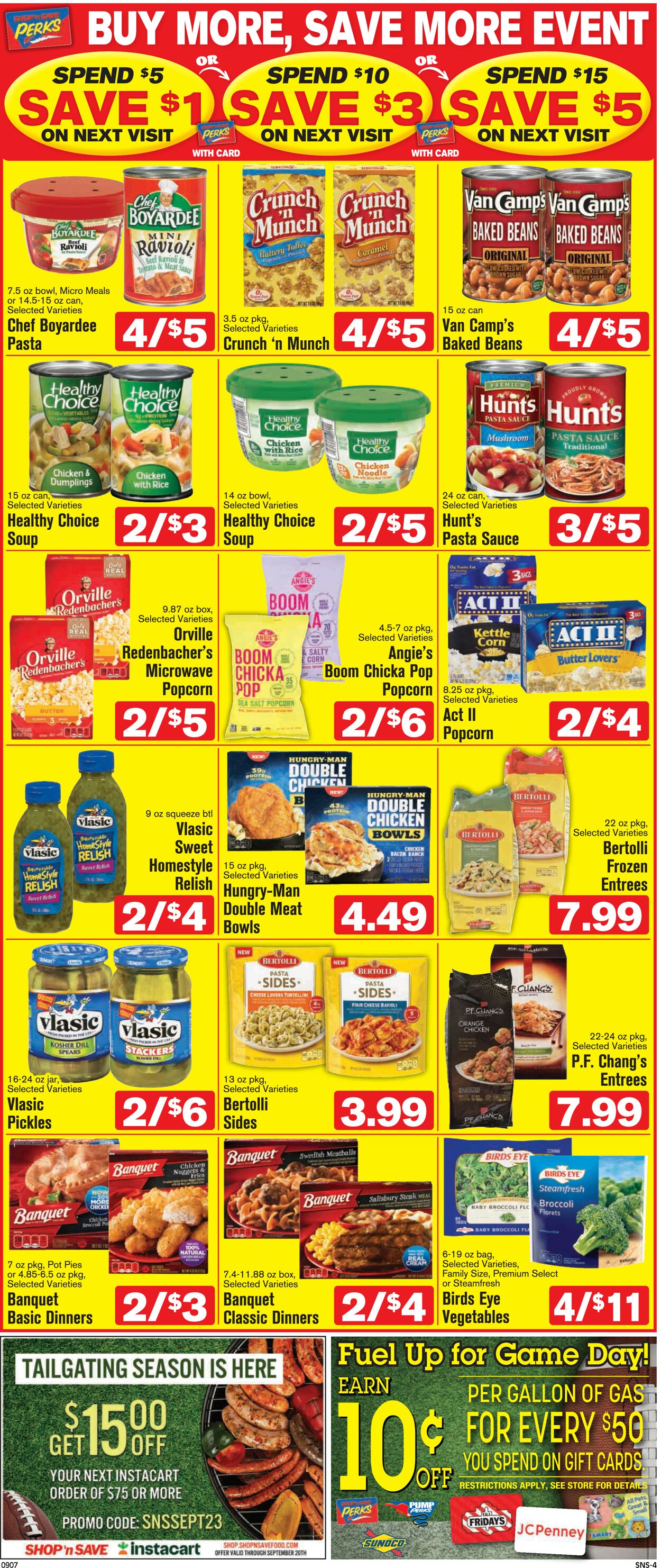 Shop ‘n Save Weekly Ad Circular - valid 09/07-09/13/2023 (Page 4)