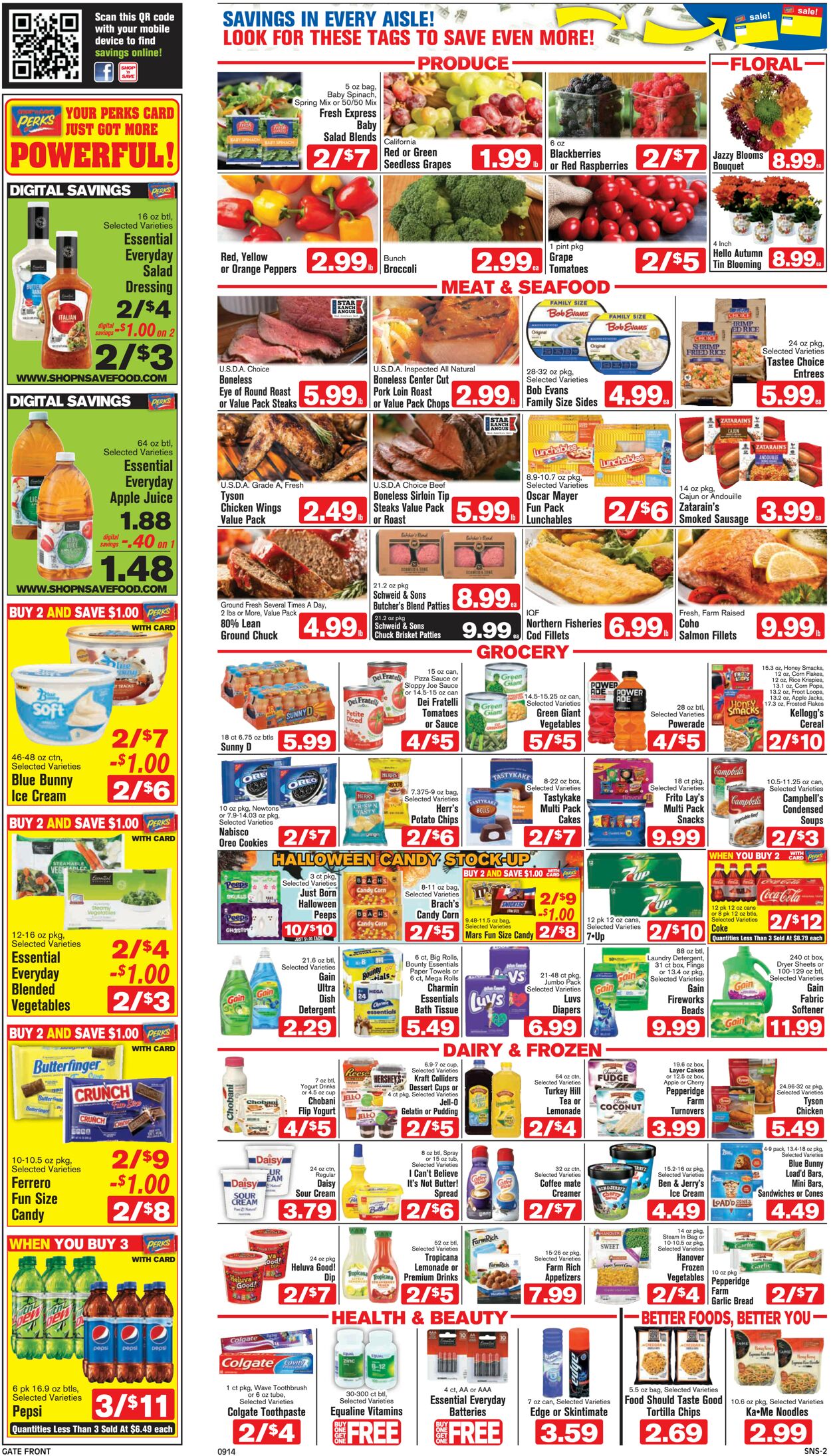 Shop ‘n Save Weekly Ad Circular - valid 09/14-09/20/2023 (Page 2)