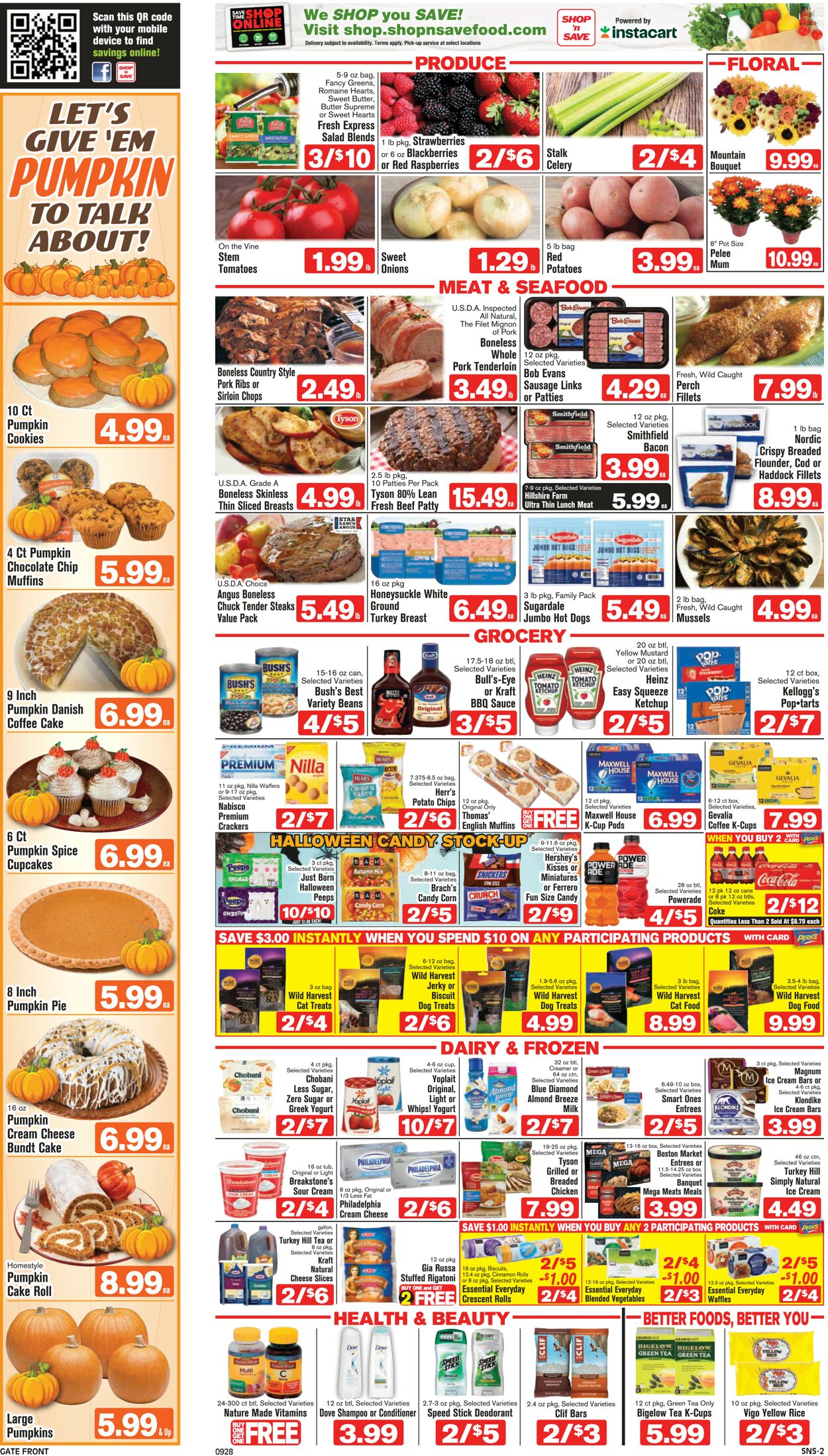 Shop ‘n Save Weekly Ad Circular - valid 09/28-10/04/2023 (Page 2)