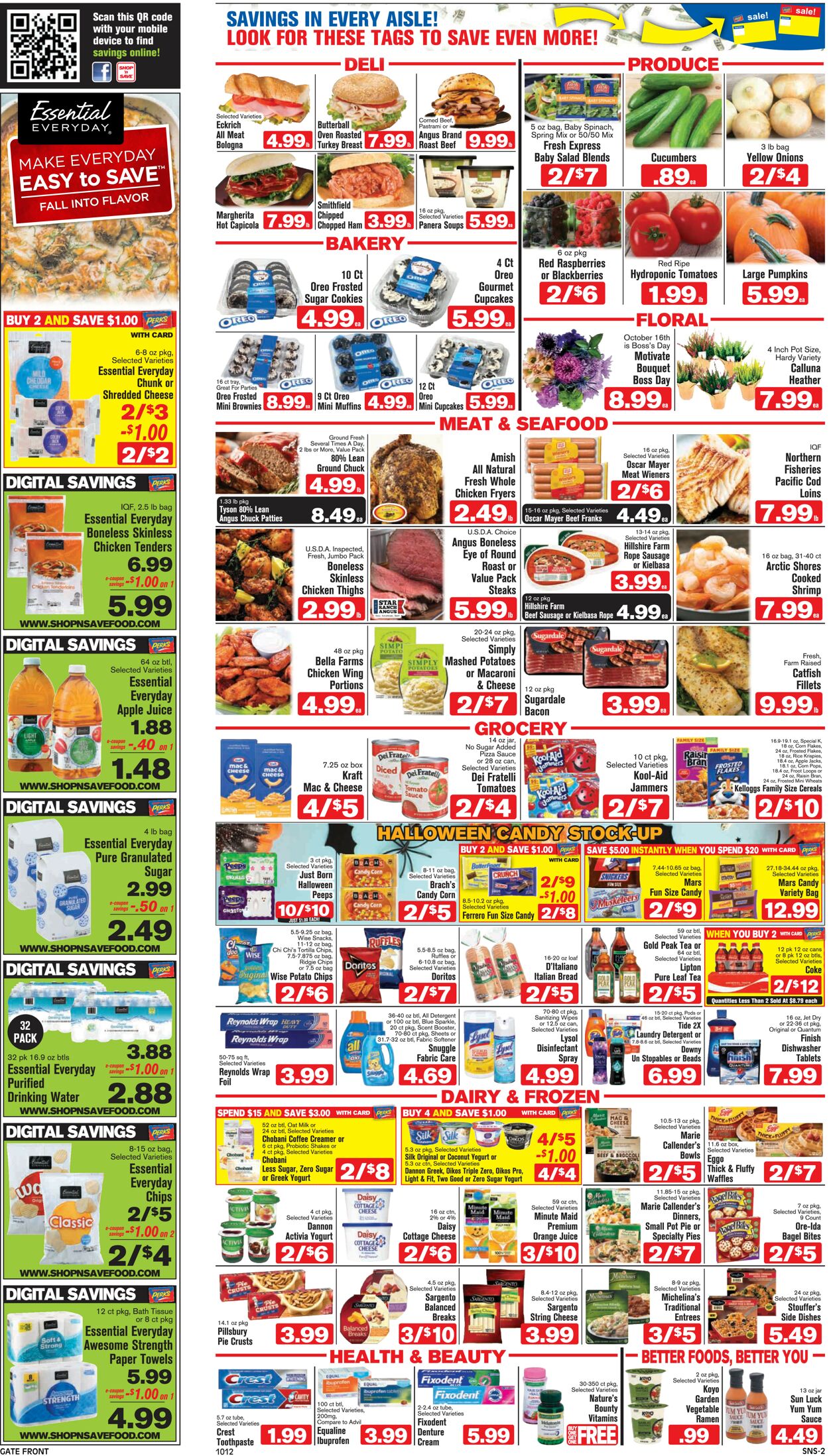 Shop ‘n Save Weekly Ad Circular - valid 10/12-10/18/2023 (Page 2)