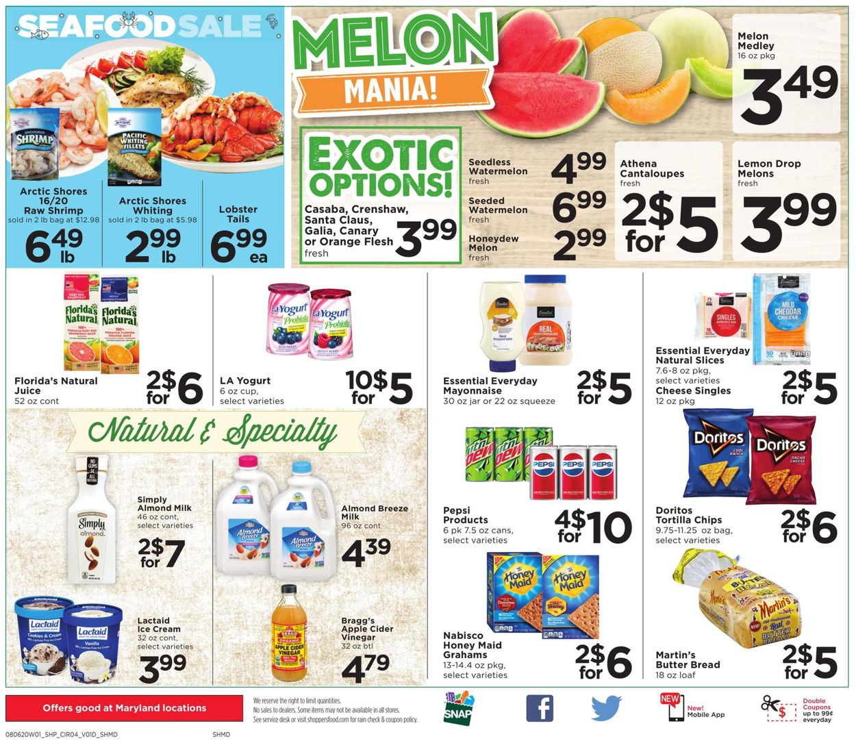 Shoppers Food & Pharmacy Weekly Ad Circular - valid 08/06-08/12/2020 (Page 4)