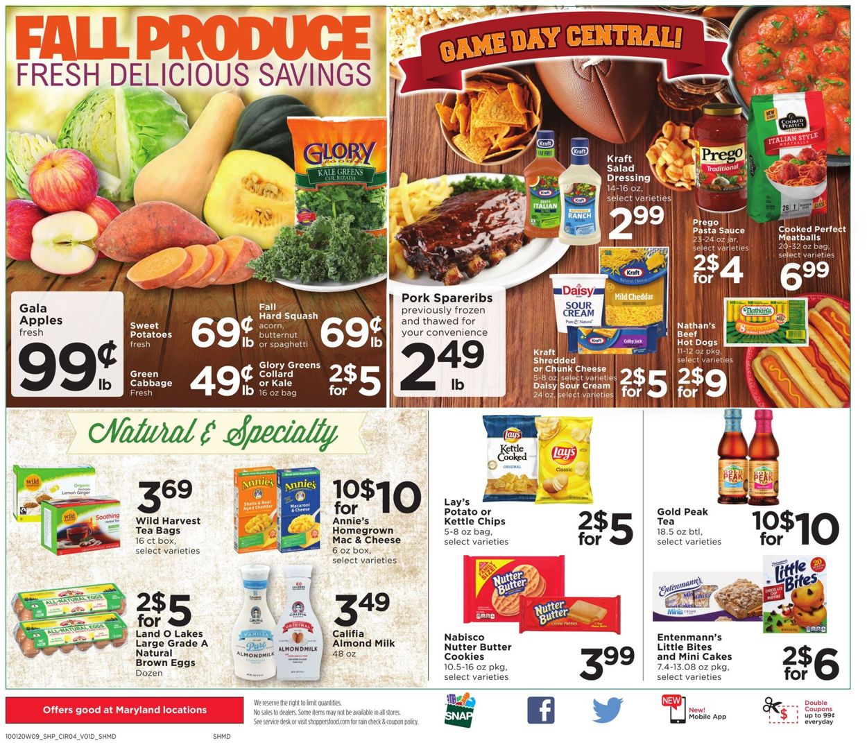 Shoppers Food & Pharmacy Weekly Ad Circular - valid 10/01-10/07/2020 (Page 4)