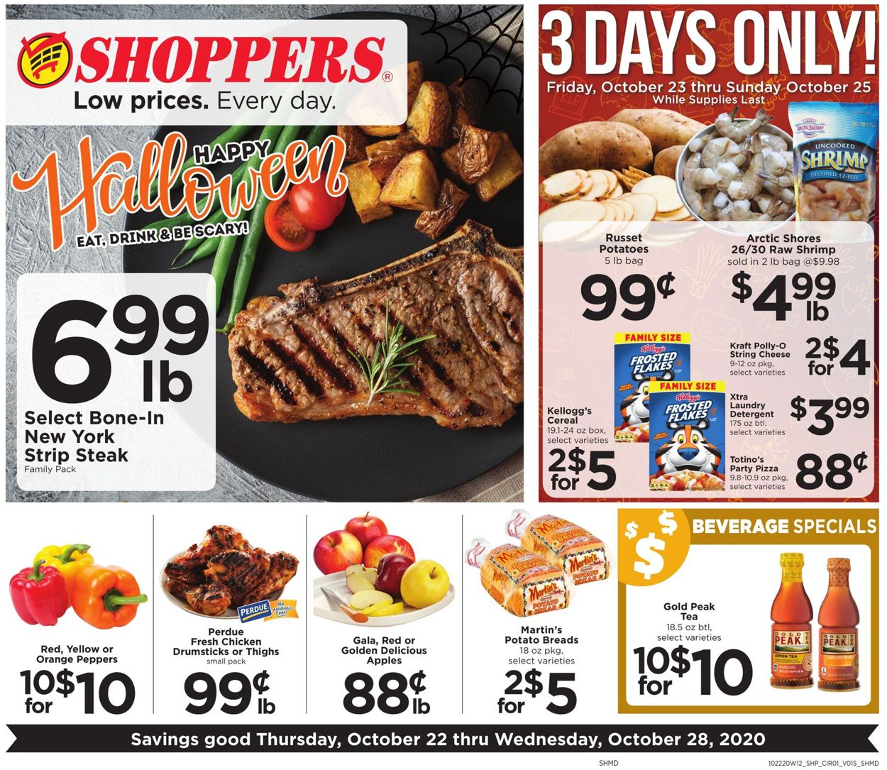 Shoppers Food & Pharmacy Weekly Ad Circular - valid 10/22-10/28/2020