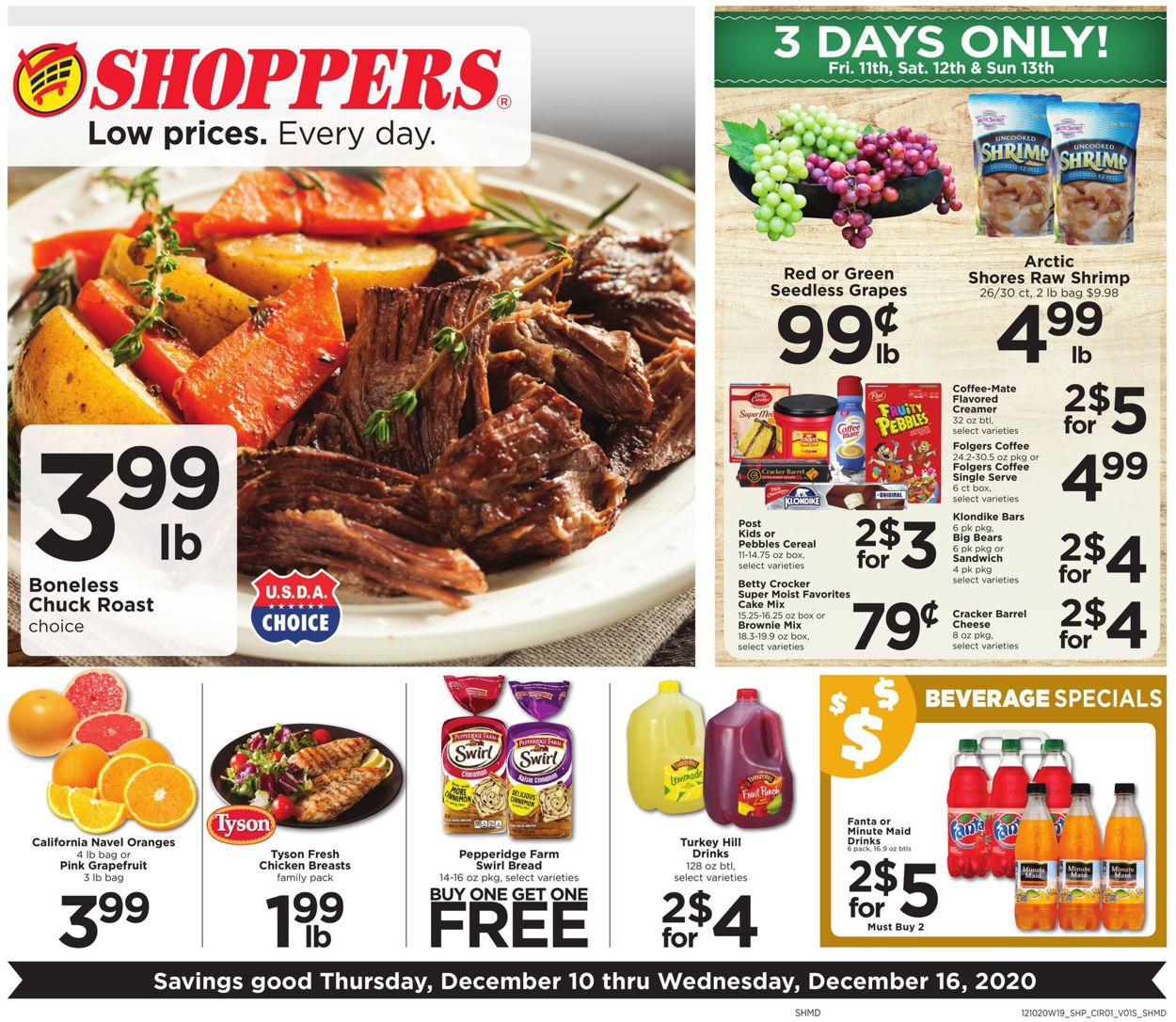 Shoppers Food & Pharmacy Weekly Ad Circular - valid 12/10-12/16/2020