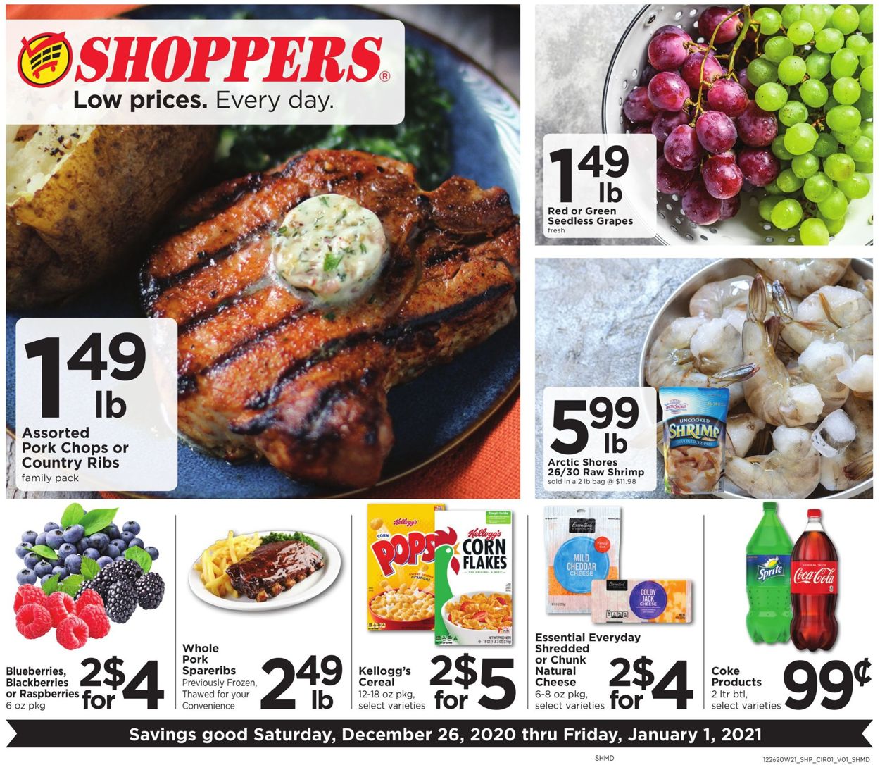 Shoppers Food & Pharmacy Weekly Ad Circular - valid 12/26-01/01/2021