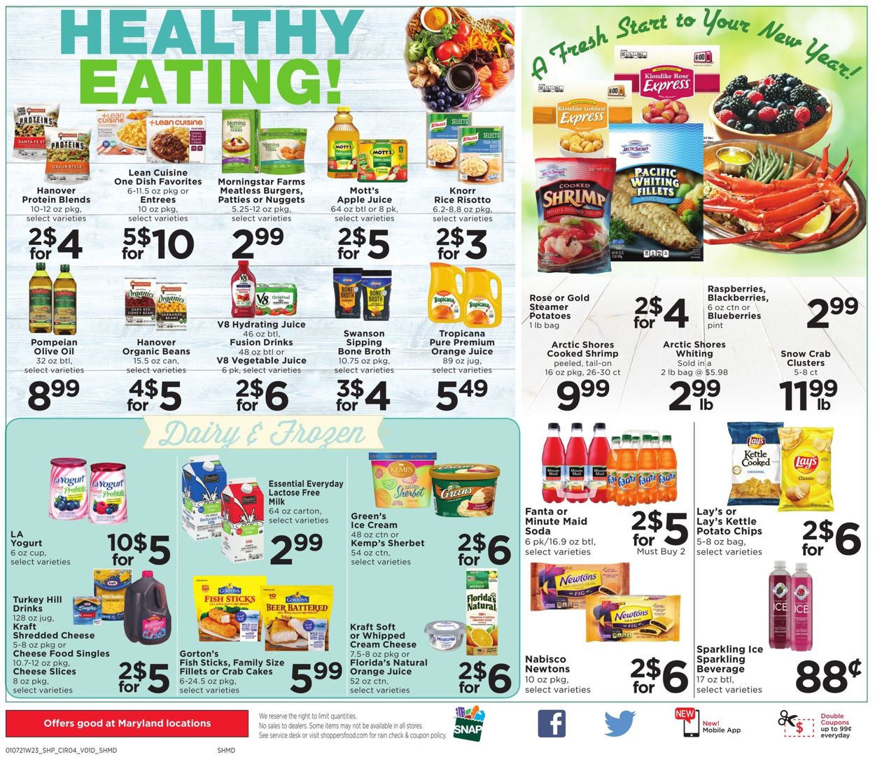 Shoppers Food & Pharmacy Weekly Ad Circular - valid 01/07-01/13/2021 (Page 4)