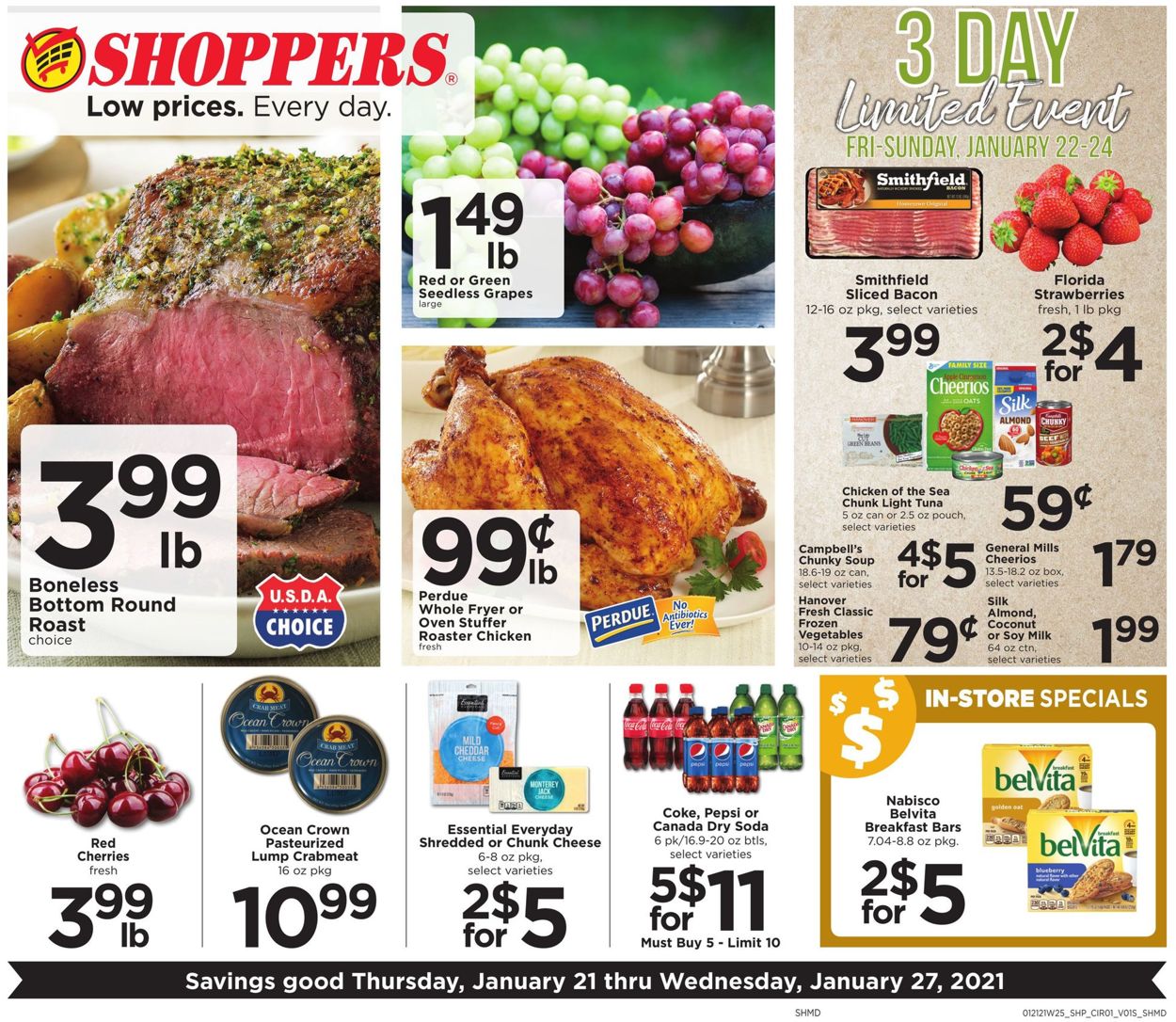 Shoppers Food & Pharmacy Weekly Ad Circular - valid 01/21-01/27/2021