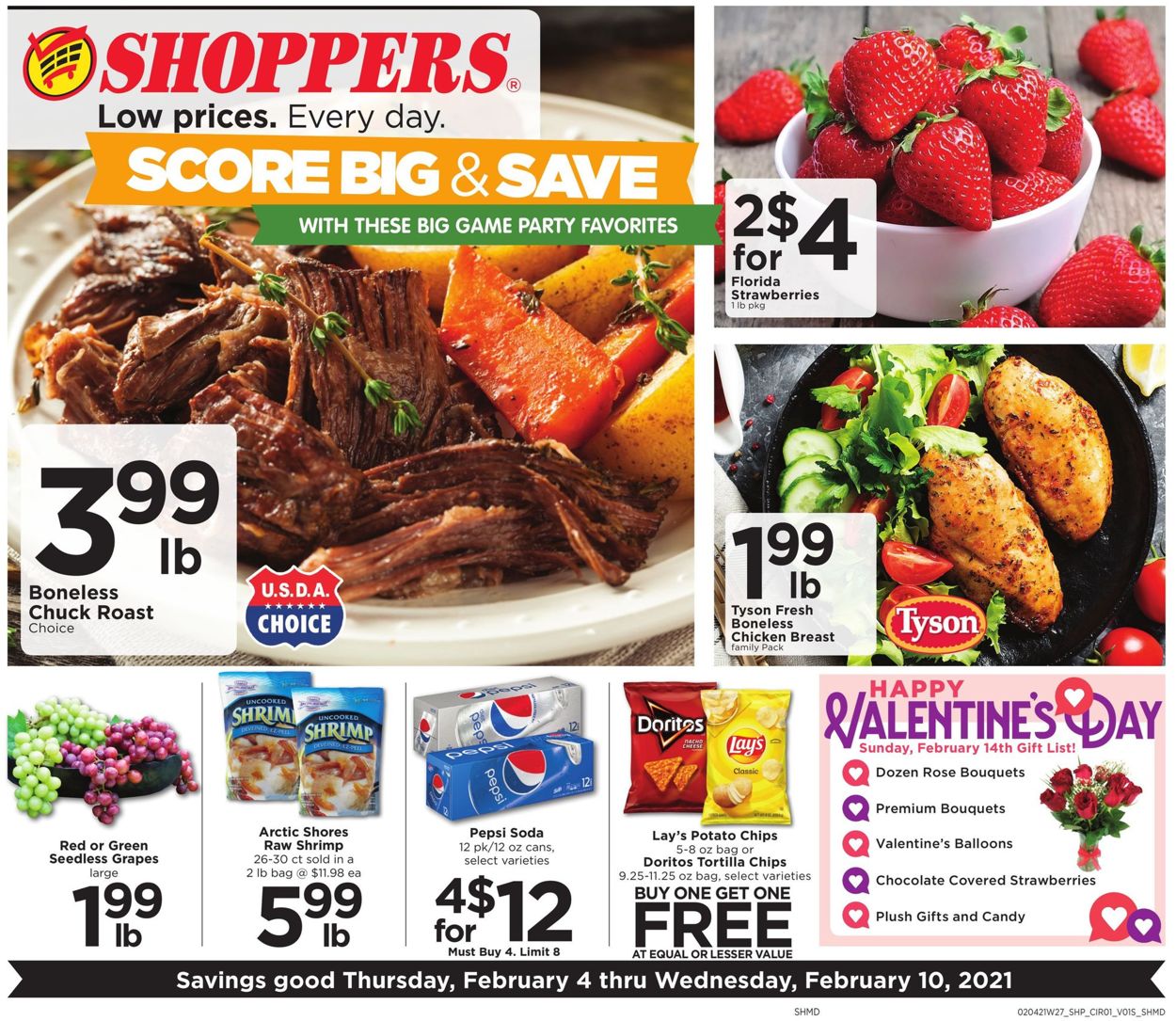 Shoppers Food & Pharmacy Weekly Ad Circular - valid 02/04-02/10/2021
