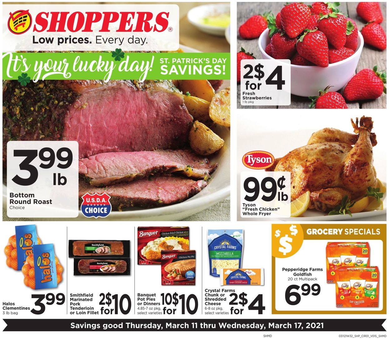 Shoppers Food & Pharmacy Weekly Ad Circular - valid 03/11-03/17/2021