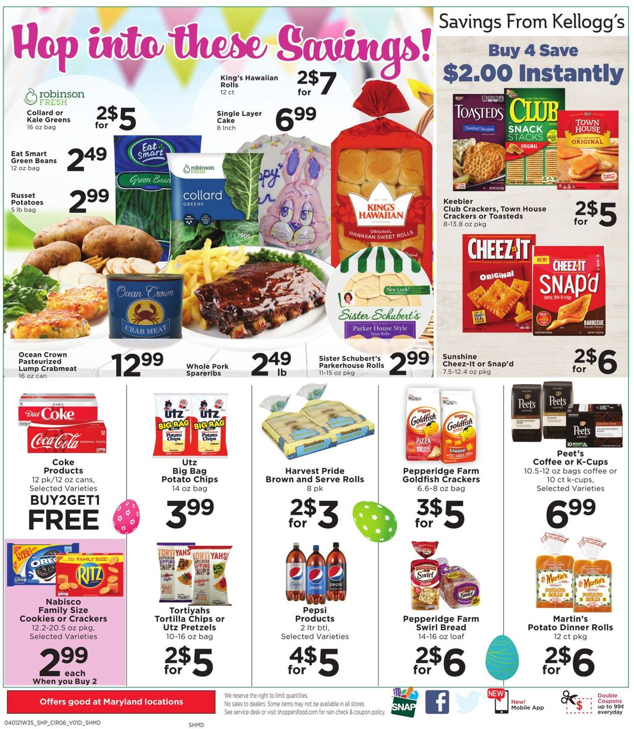 Shoppers Food & Pharmacy Easter 2021 ad Weekly Ad Circular - valid 04/01-04/07/2021 (Page 6)