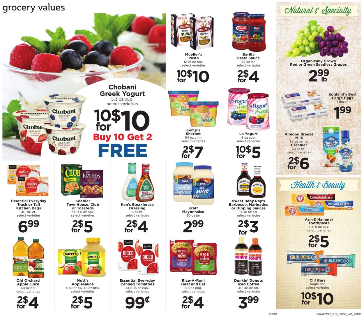 Shoppers Food & Pharmacy Weekly Ad Circular - valid 06/24-06/30/2021 (Page 4)