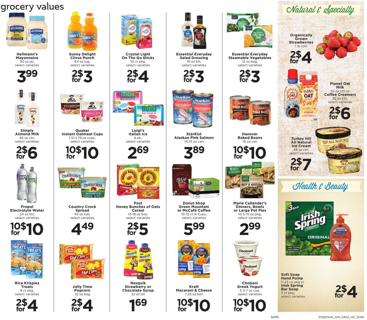 Shoppers Food & Pharmacy Weekly Ad Circular - valid 07/08-07/14/2021 (Page 3)