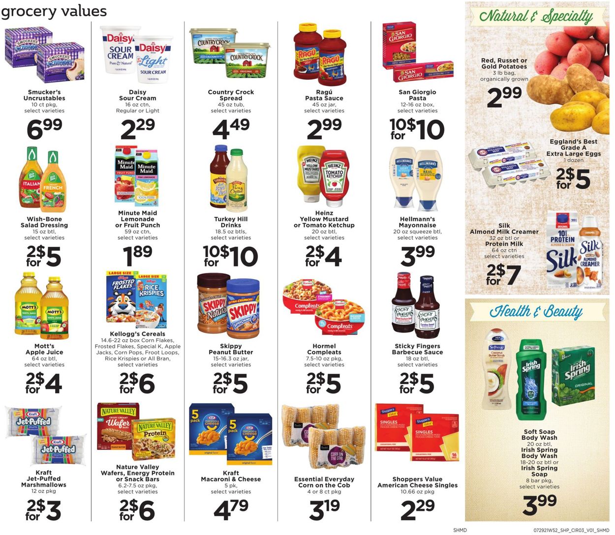 Shoppers Food & Pharmacy Weekly Ad Circular - valid 07/29-08/04/2021 (Page 3)