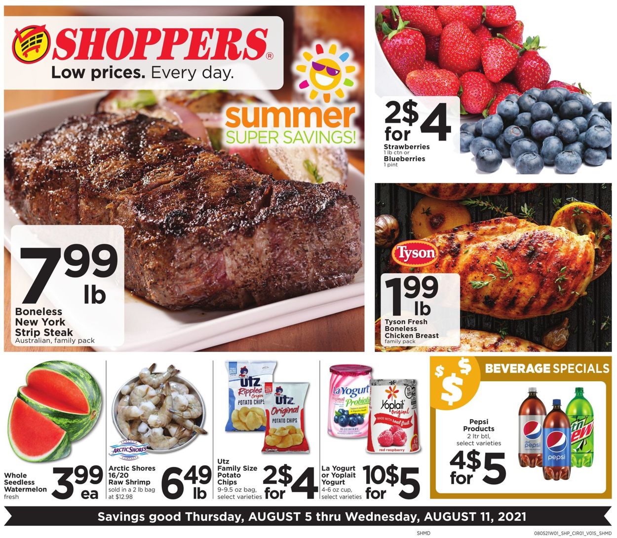 Shoppers Food & Pharmacy Weekly Ad Circular - valid 08/05-08/11/2021