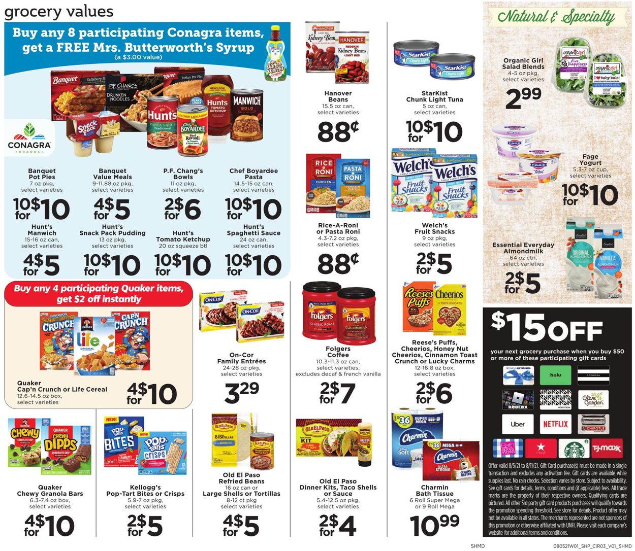 Shoppers Food & Pharmacy Weekly Ad Circular - valid 08/05-08/11/2021 (Page 3)