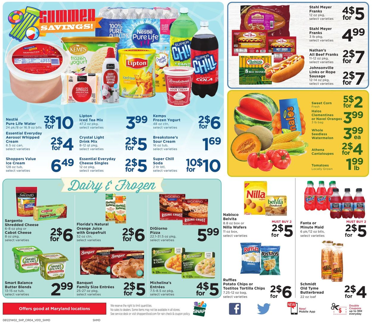 Shoppers Food & Pharmacy Weekly Ad Circular - valid 08/12-08/18/2021 (Page 4)