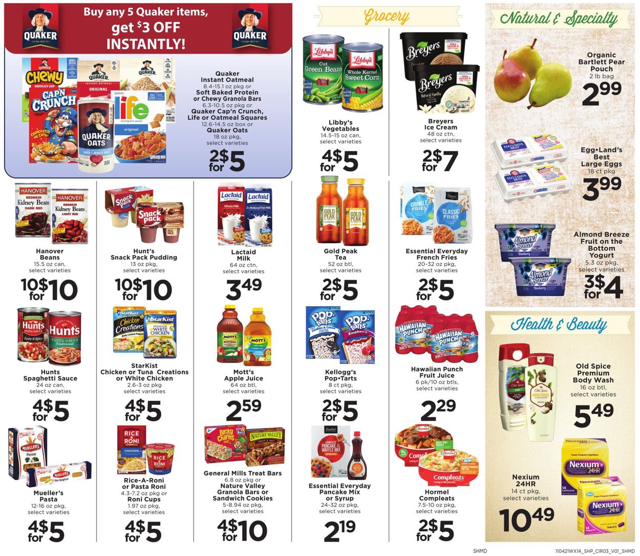 Shoppers Food & Pharmacy Weekly Ad Circular - valid 11/04-11/10/2021 (Page 3)