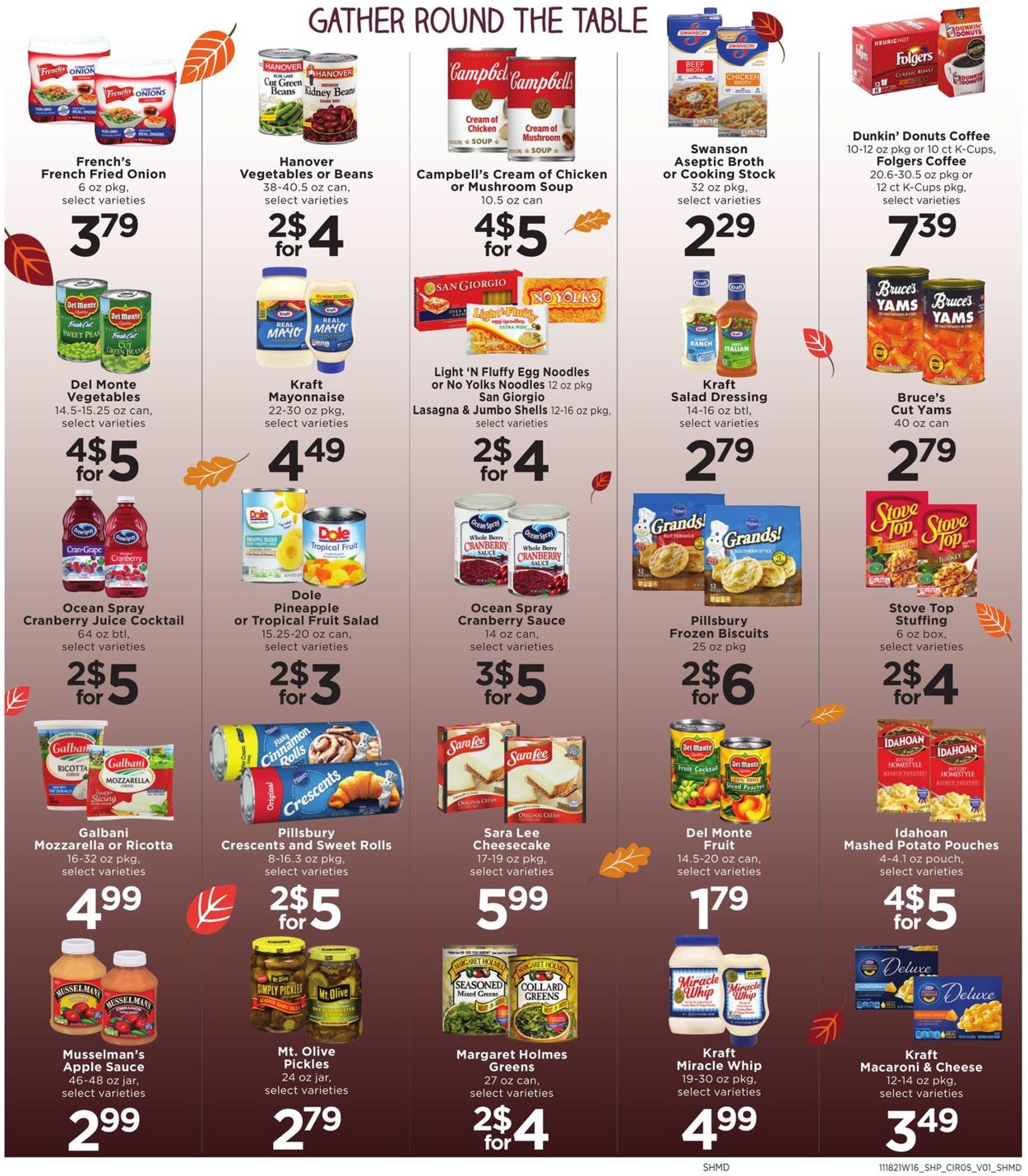 Shoppers Food & Pharmacy THANKSGIVING 2021 Weekly Ad Circular - valid 11/18-11/25/2021 (Page 6)