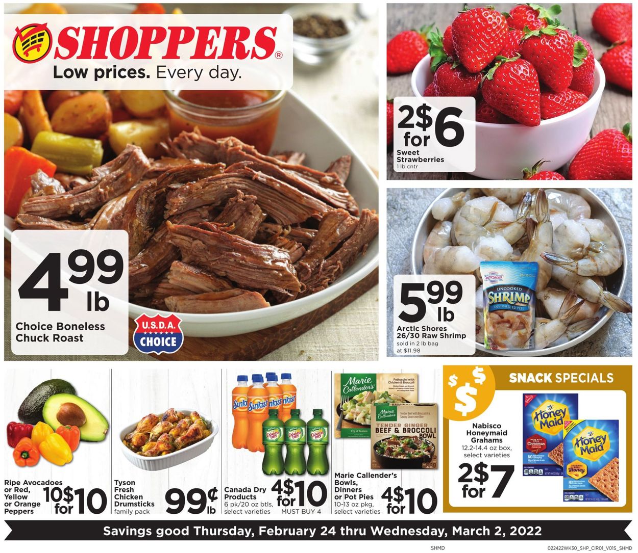 Shoppers Food & Pharmacy Weekly Ad Circular - valid 02/24-03/02/2022