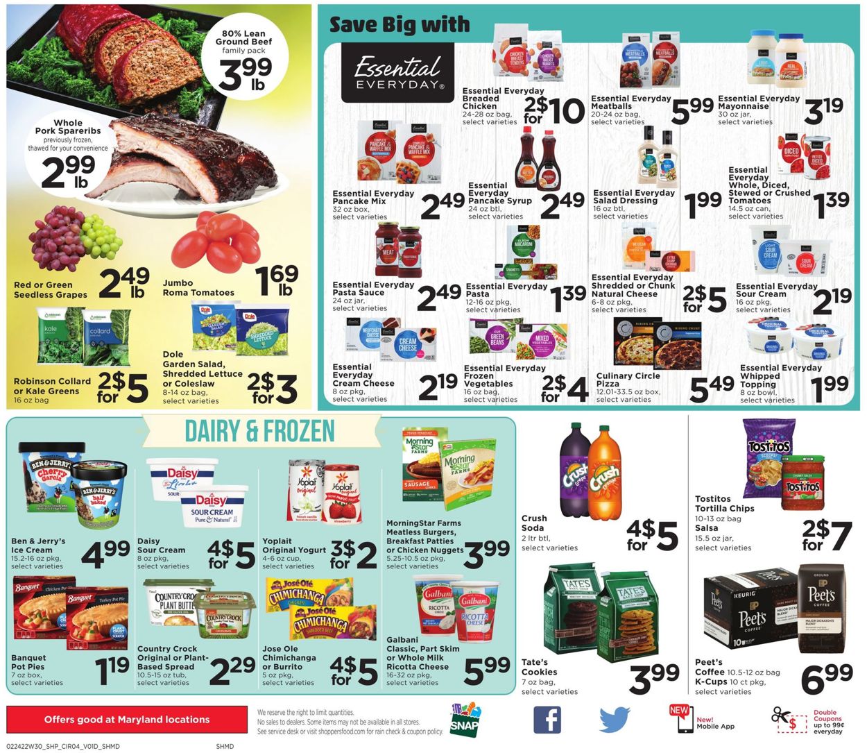 Shoppers Food & Pharmacy Weekly Ad Circular - valid 02/24-03/02/2022 (Page 4)