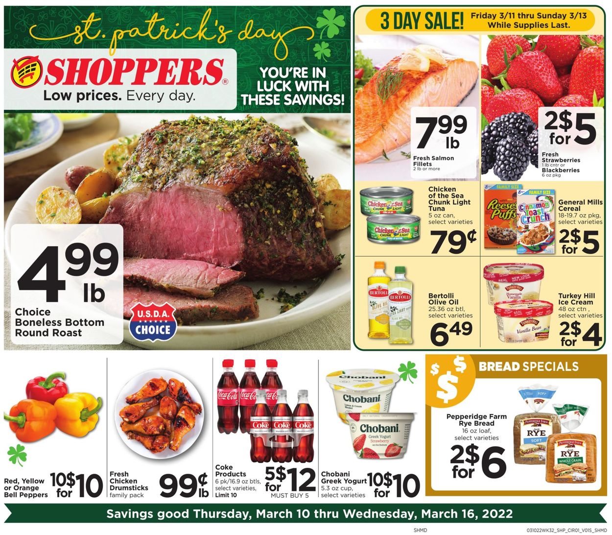 Shoppers Food & Pharmacy Weekly Ad Circular - valid 03/10-03/16/2022