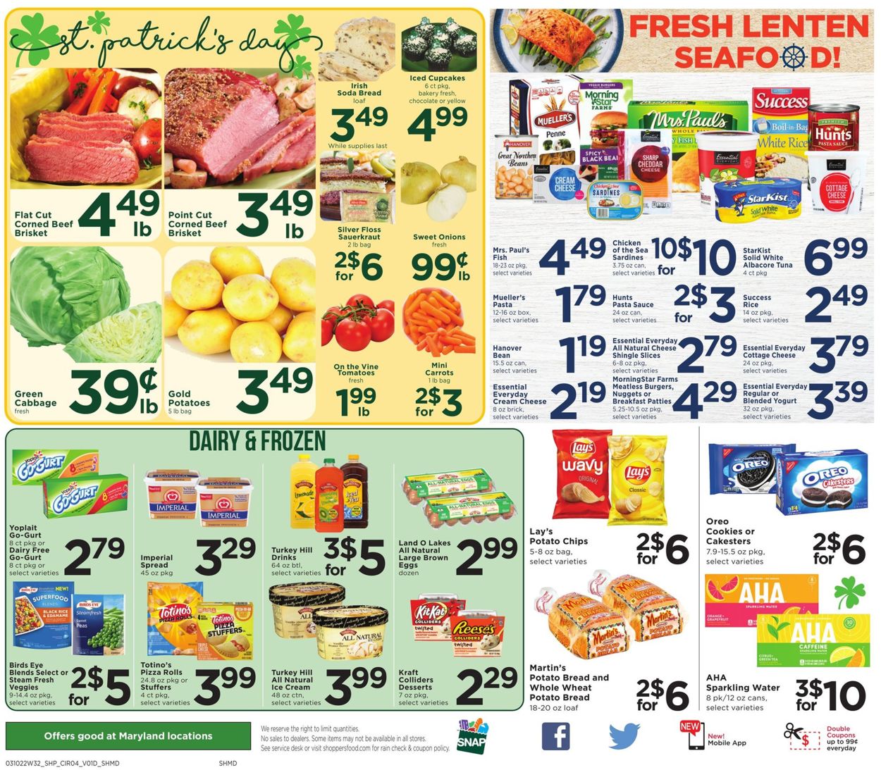 Shoppers Food & Pharmacy Weekly Ad Circular - valid 03/10-03/16/2022 (Page 4)