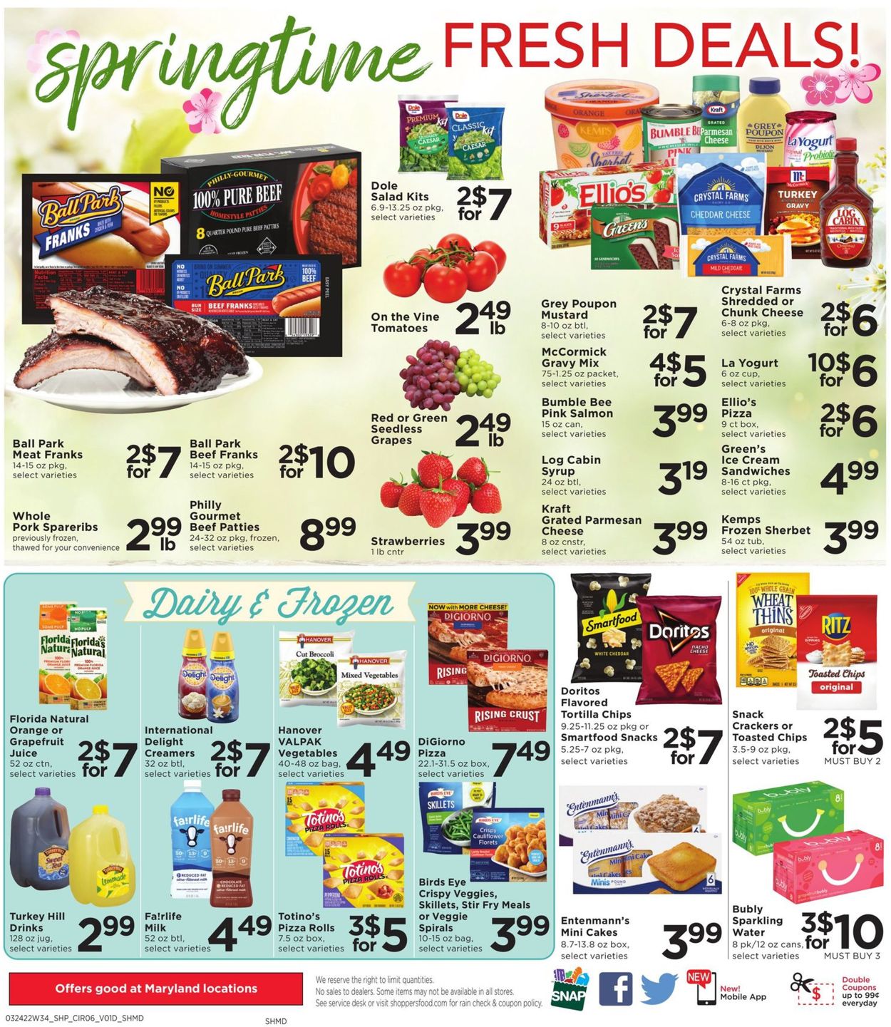 Shoppers Food & Pharmacy Weekly Ad Circular - valid 03/24-03/30/2022 (Page 6)