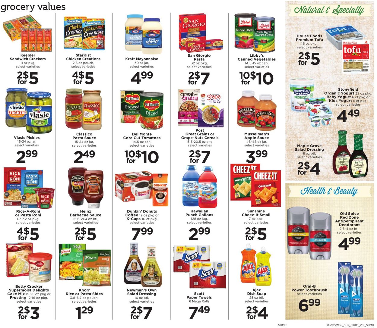 Shoppers Food & Pharmacy Weekly Ad Circular - valid 03/31-04/06/2022 (Page 3)