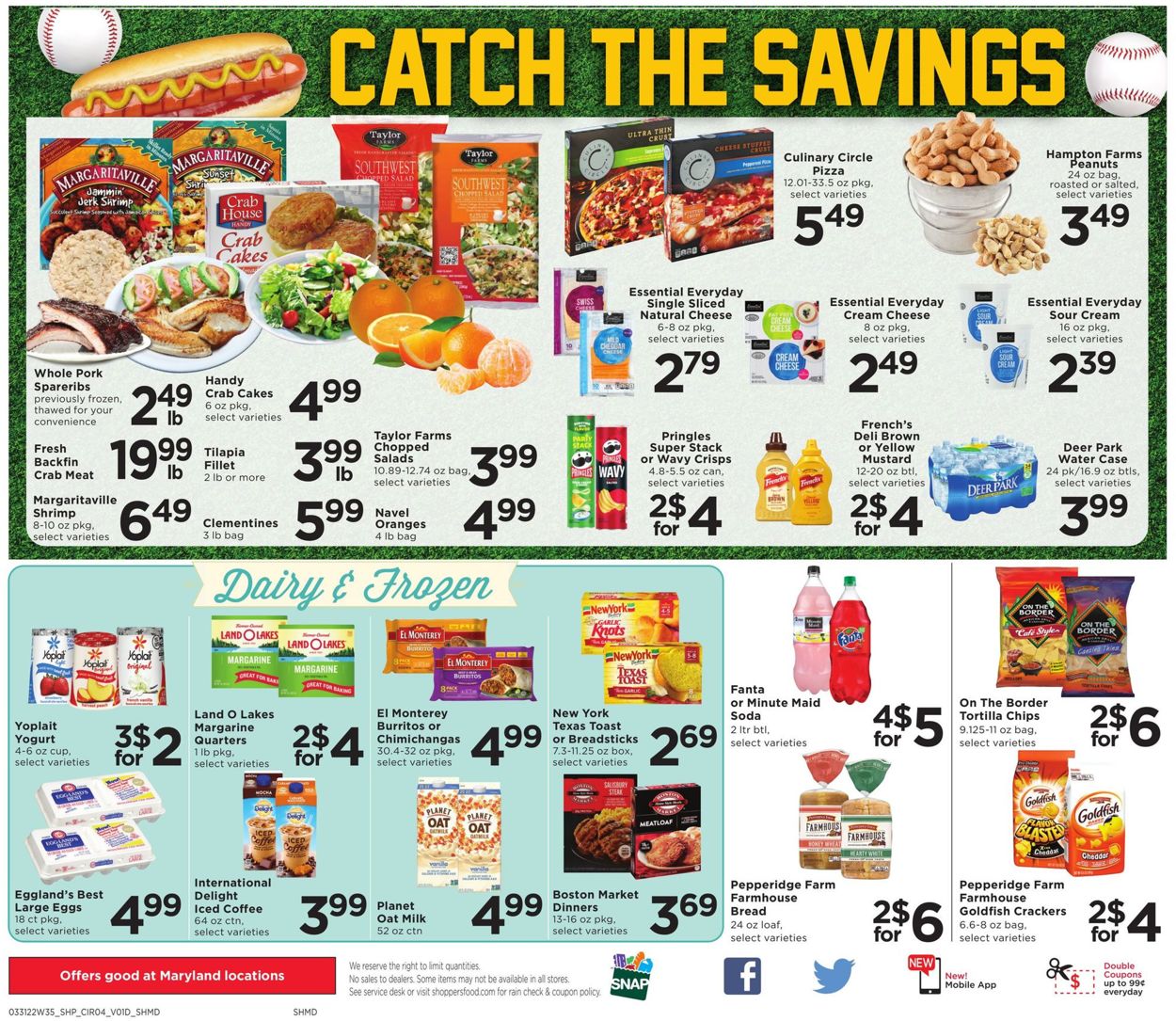 Shoppers Food & Pharmacy Weekly Ad Circular - valid 03/31-04/06/2022 (Page 4)