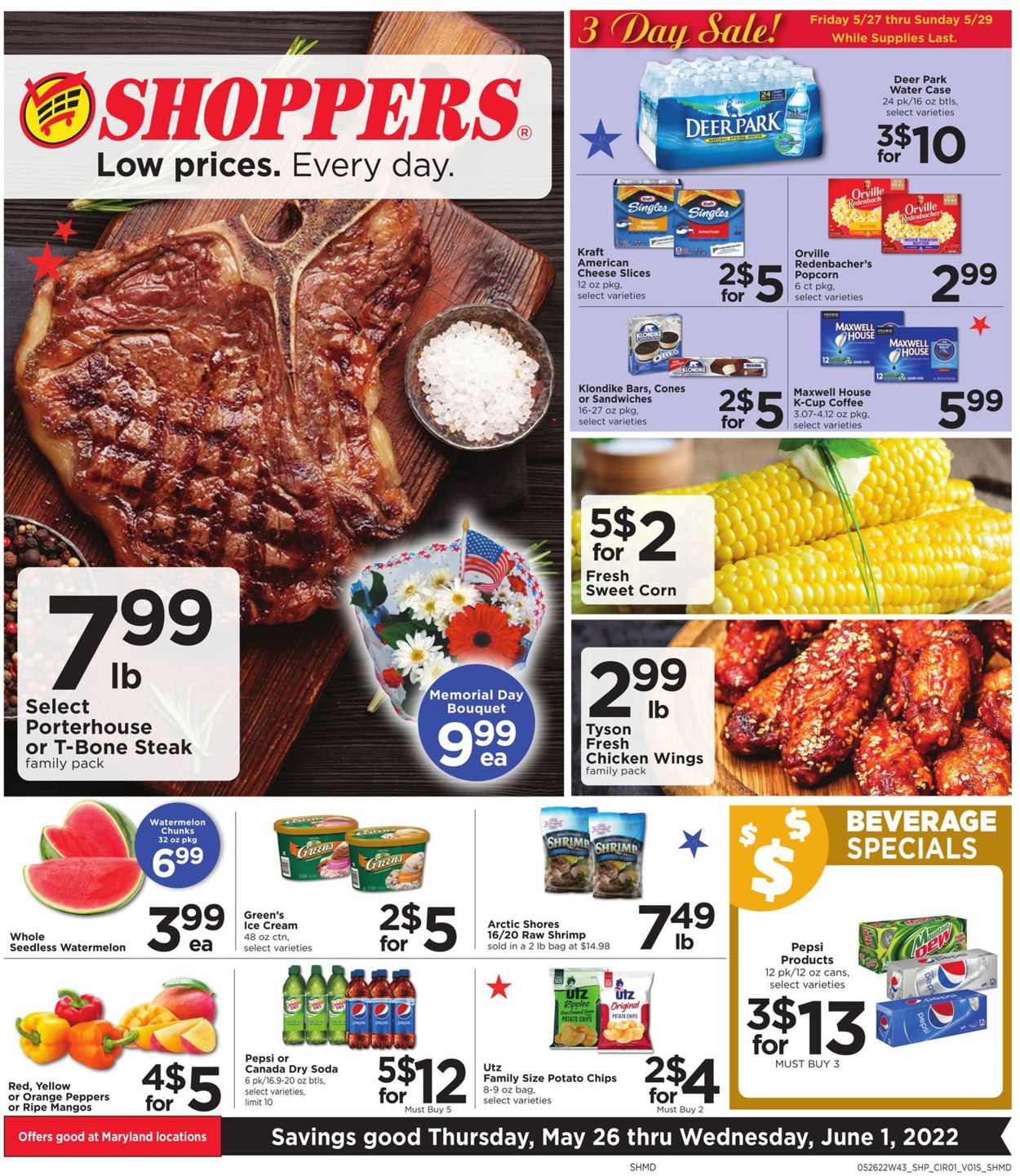 Shoppers Food & Pharmacy Weekly Ad Circular - valid 05/26-06/01/2022