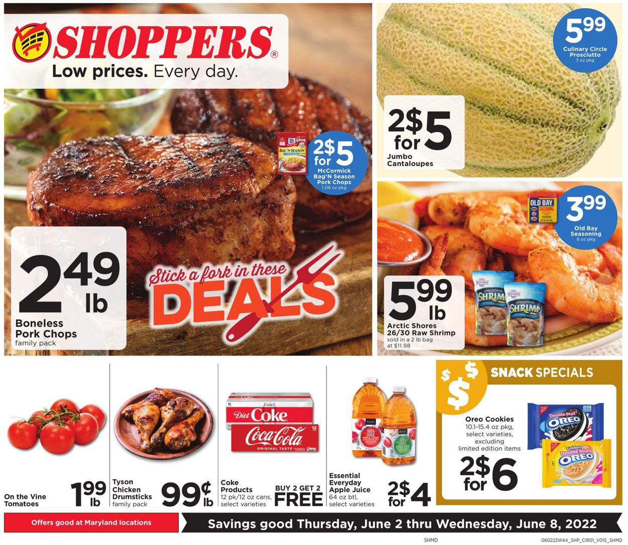 Shoppers Food & Pharmacy Weekly Ad Circular - valid 06/02-06/08/2022