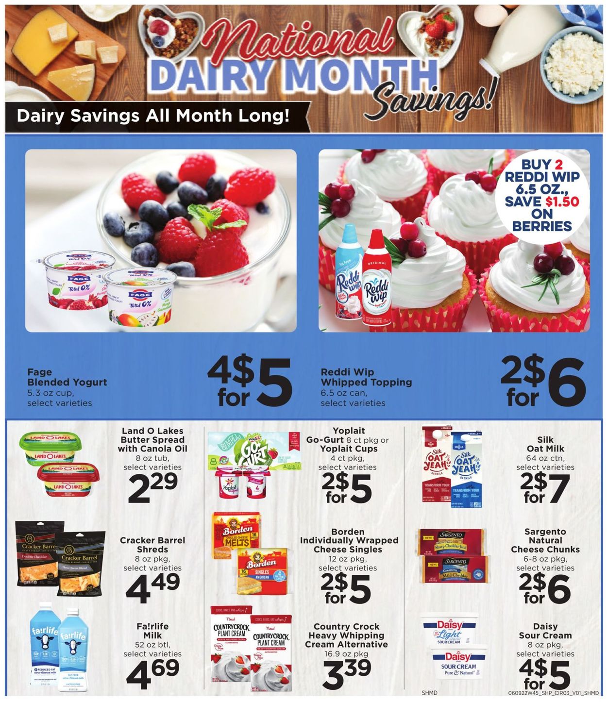 Shoppers Food & Pharmacy Weekly Ad Circular - valid 06/09-06/15/2022 (Page 3)