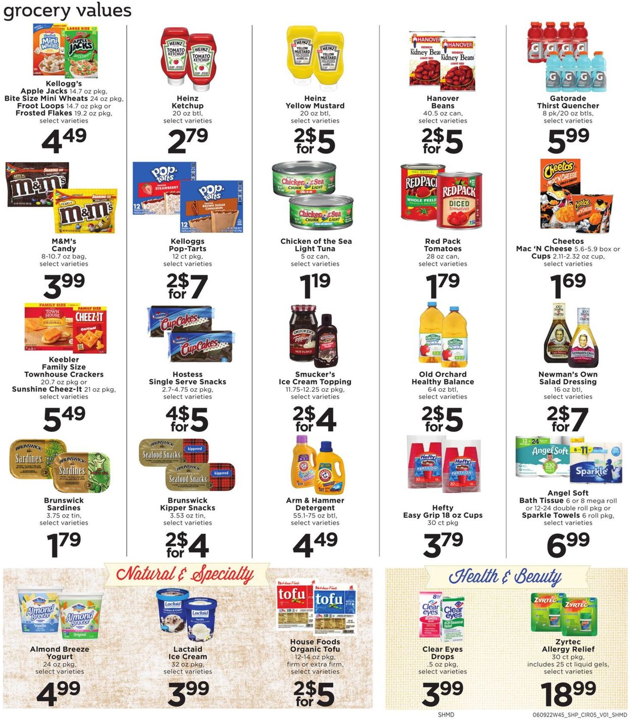 Shoppers Food & Pharmacy Weekly Ad Circular - valid 06/09-06/15/2022 (Page 5)