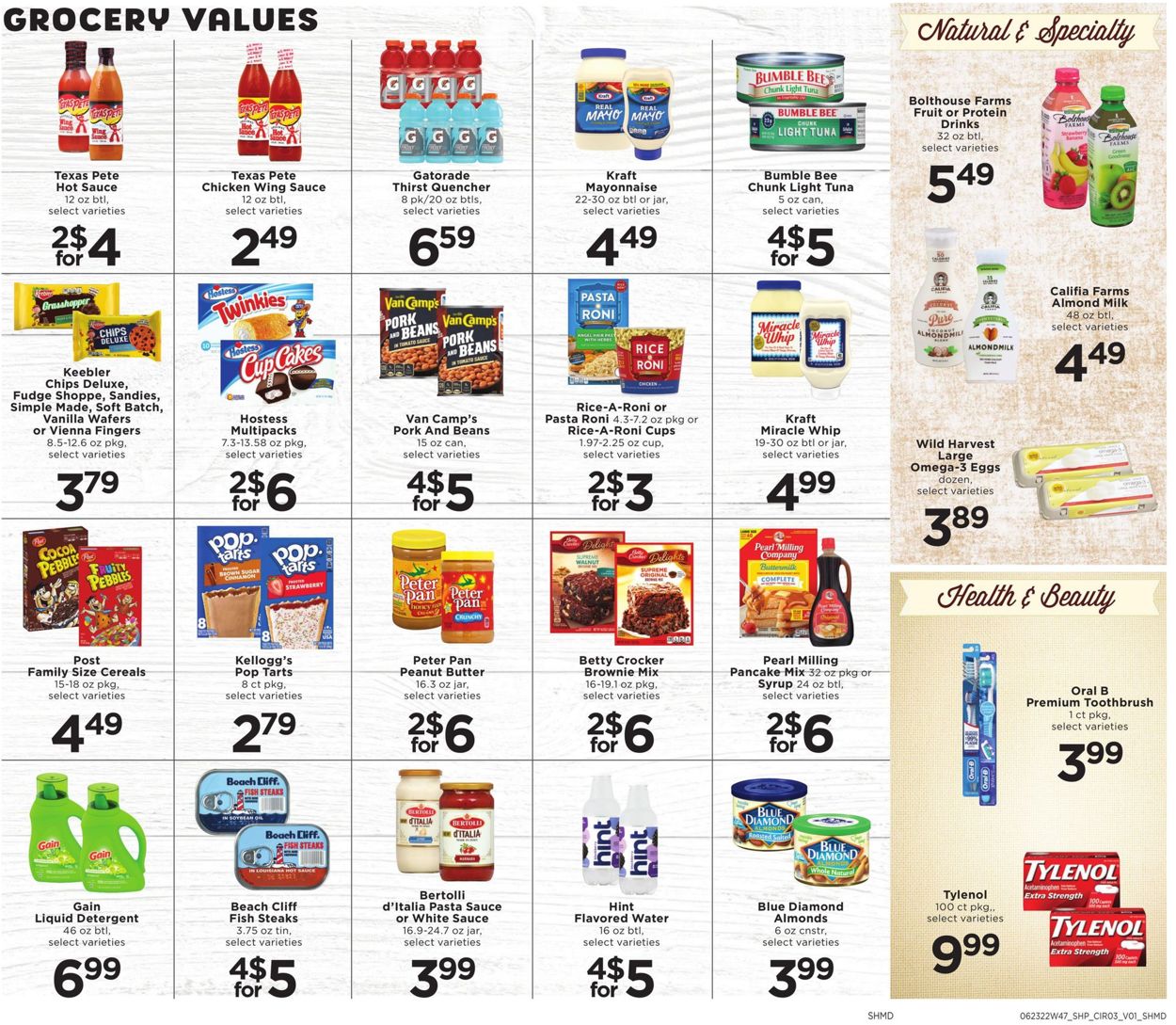Shoppers Food & Pharmacy Weekly Ad Circular - valid 06/23-06/29/2022 (Page 3)