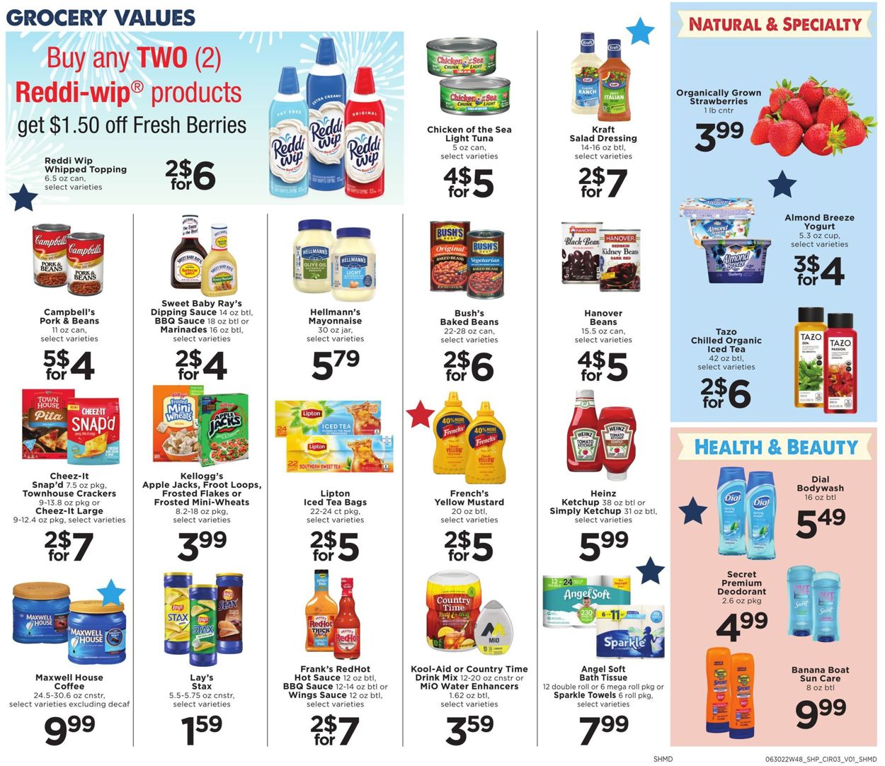 Shoppers Food & Pharmacy - 4th of July Sale Weekly Ad Circular - valid 06/30-07/06/2022 (Page 3)