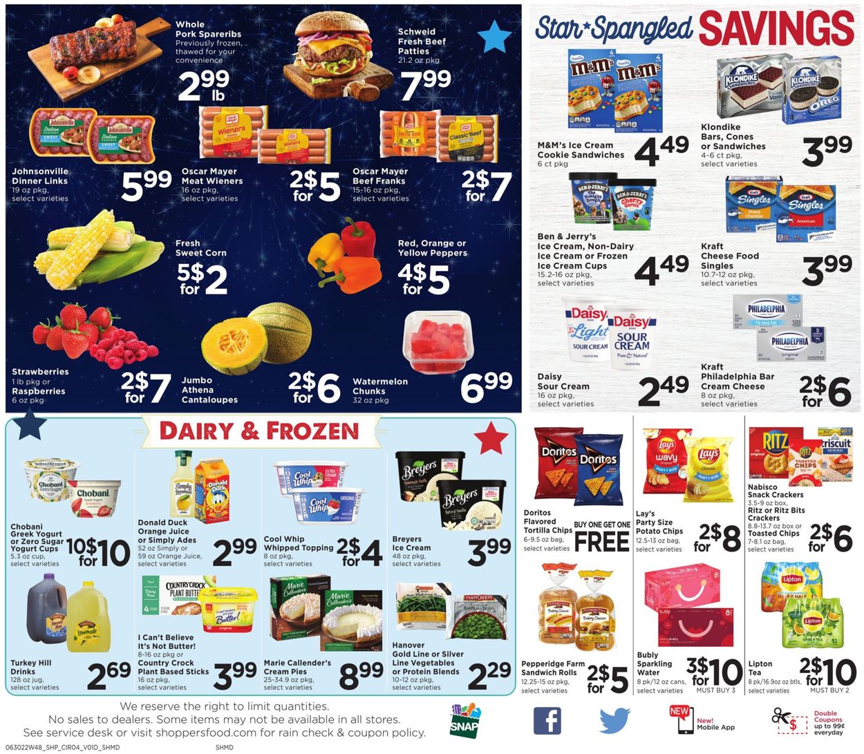 Shoppers Food & Pharmacy - 4th of July Sale Weekly Ad Circular - valid 06/30-07/06/2022 (Page 4)