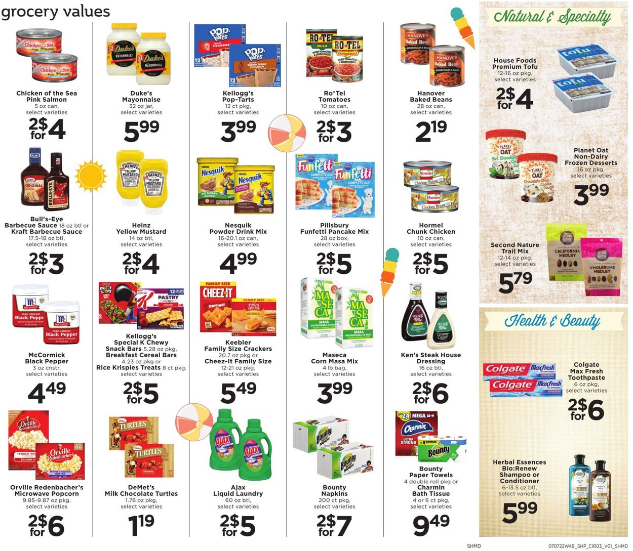 Shoppers Food & Pharmacy Weekly Ad Circular - valid 07/07-07/13/2022 (Page 3)